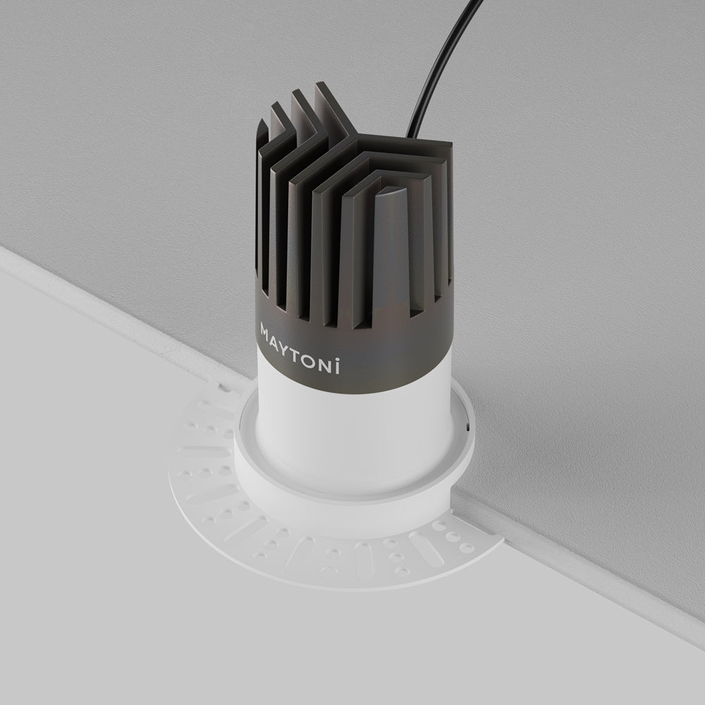 Maytoni downlight Dip LED 50° zápustné kruhové svítidlo bílé