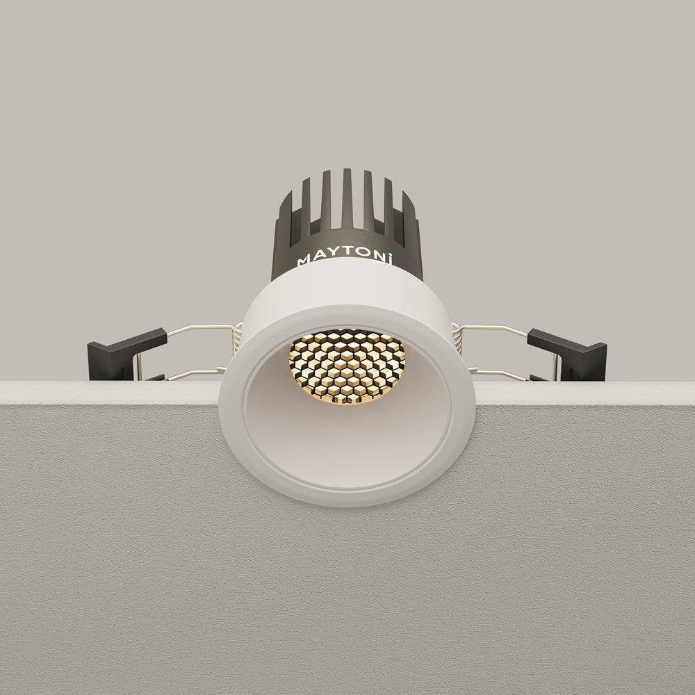 Maytoni downlight Dip LED 50° zápustné kruhové svítidlo bílé