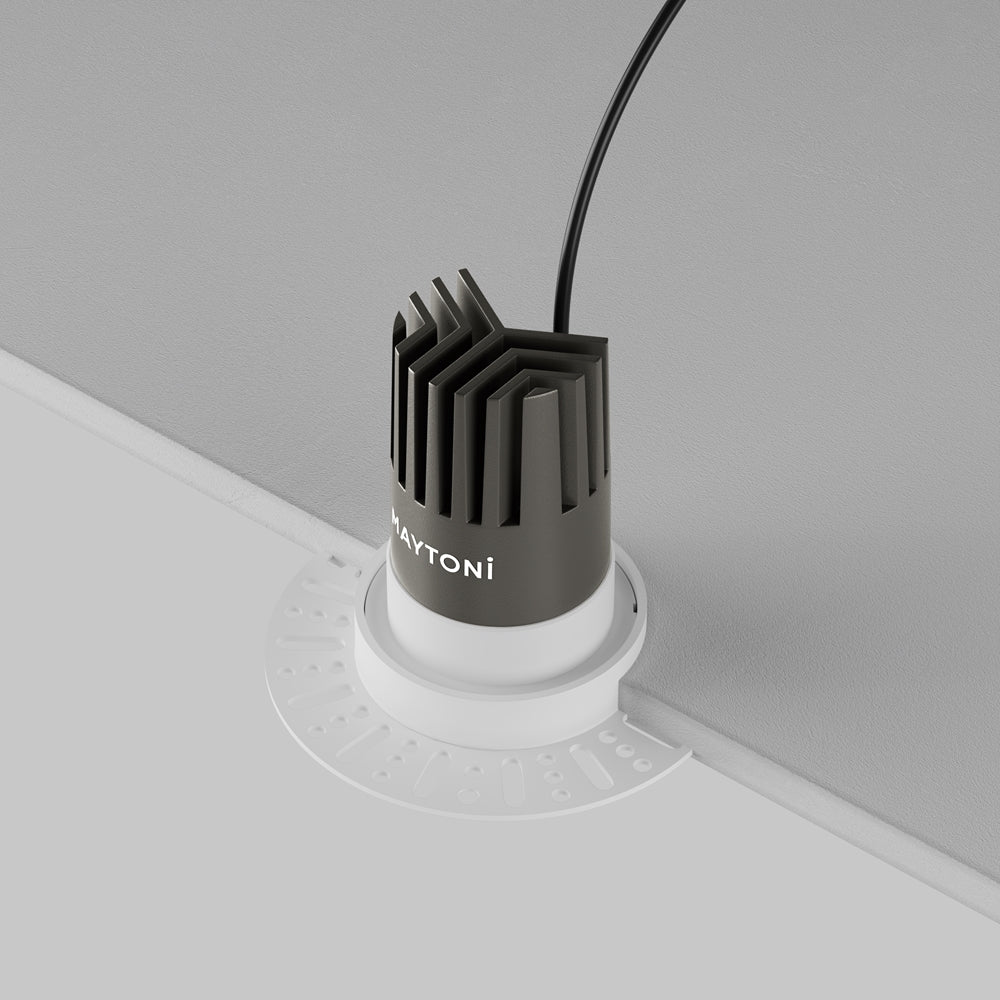 Maytoni downlight Dip LED 50° zápustné kruhové svítidlo bílé