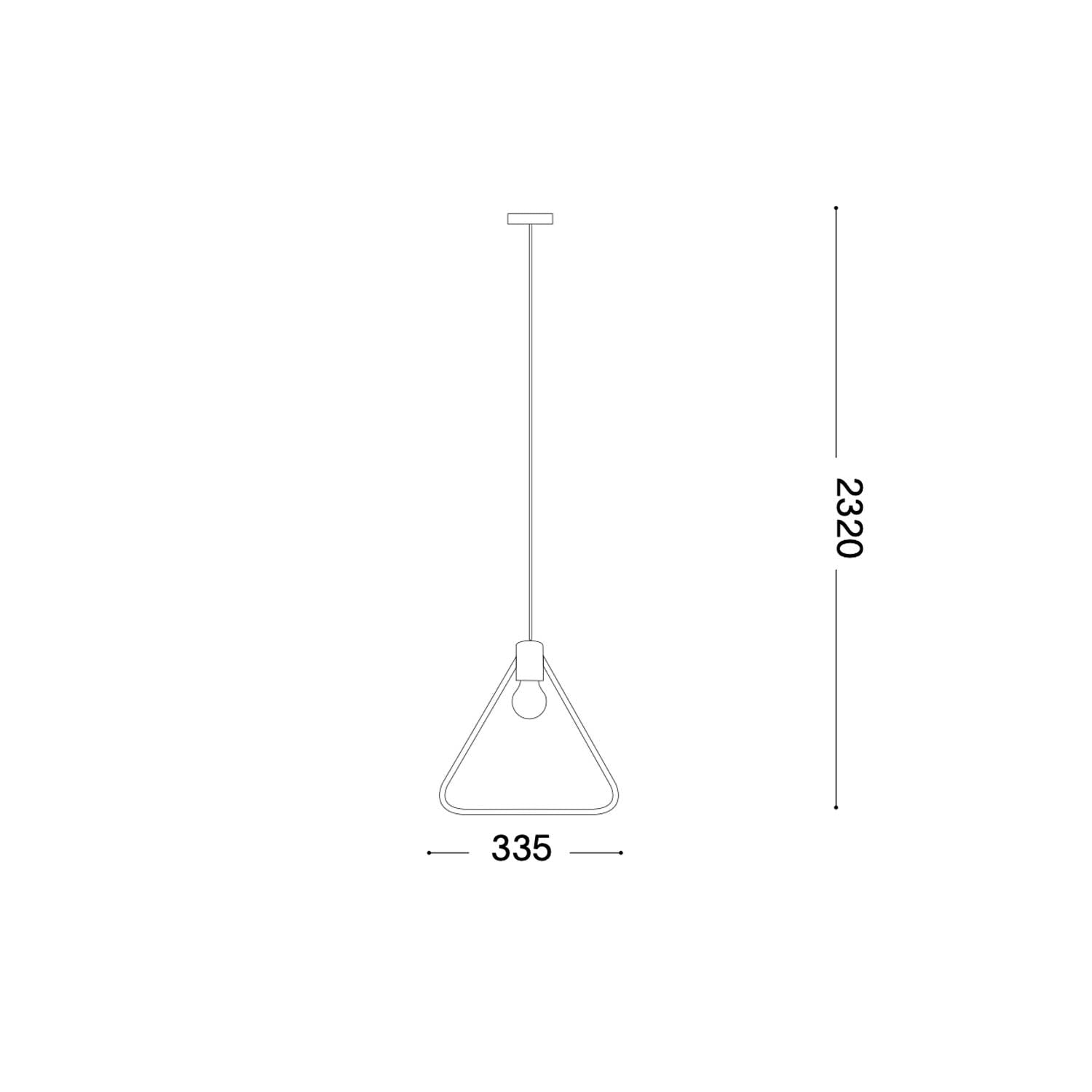 Ideal lux ABC E27 pendant light