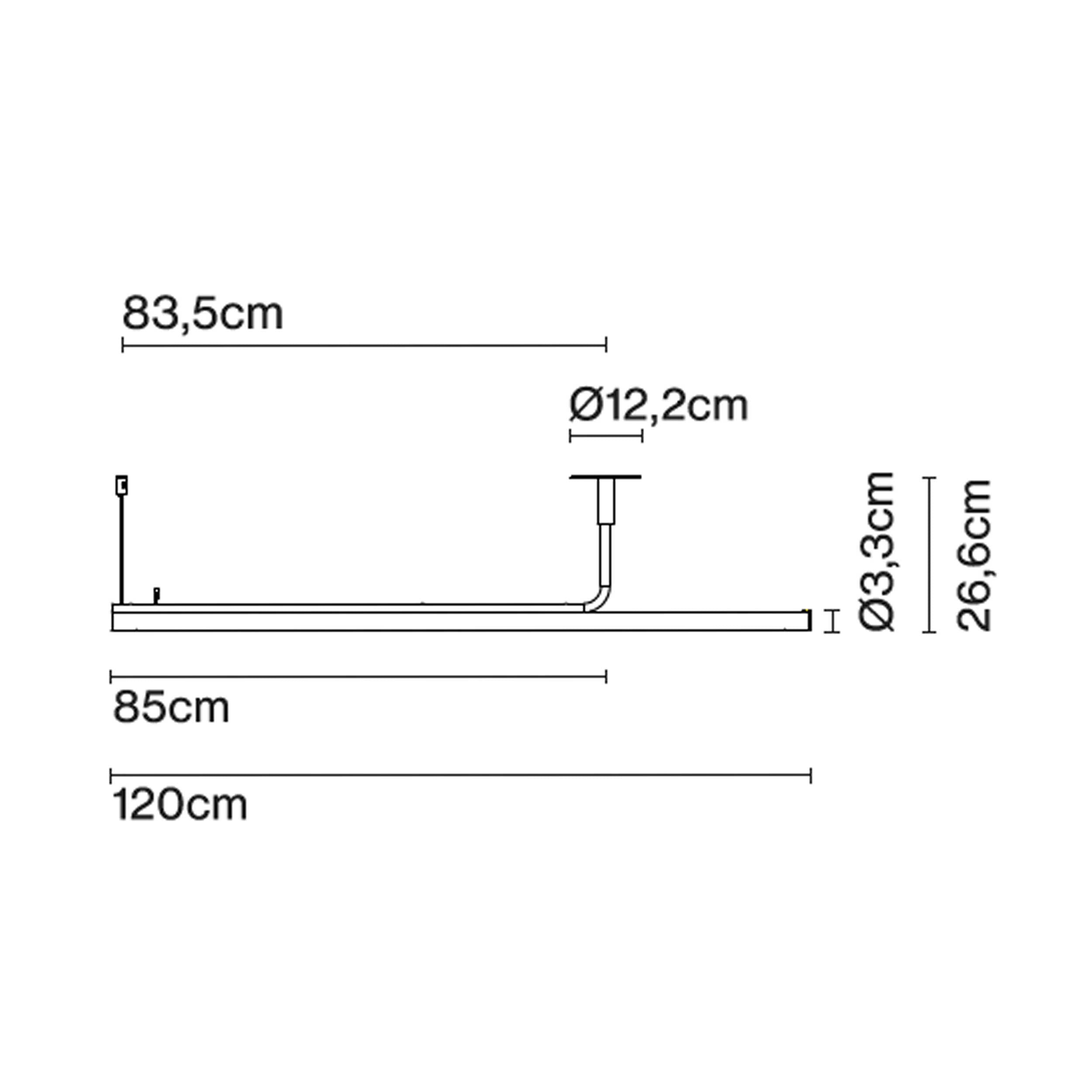 Marset Ambrosia Pro LED RSC 120/180 závěsné lineární svítidlo