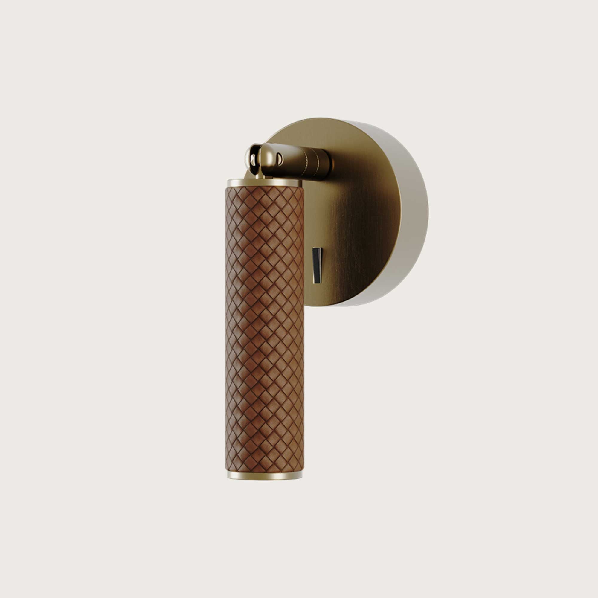 Nástenné svietidlo Aromas Coco LED svietidlo kožu