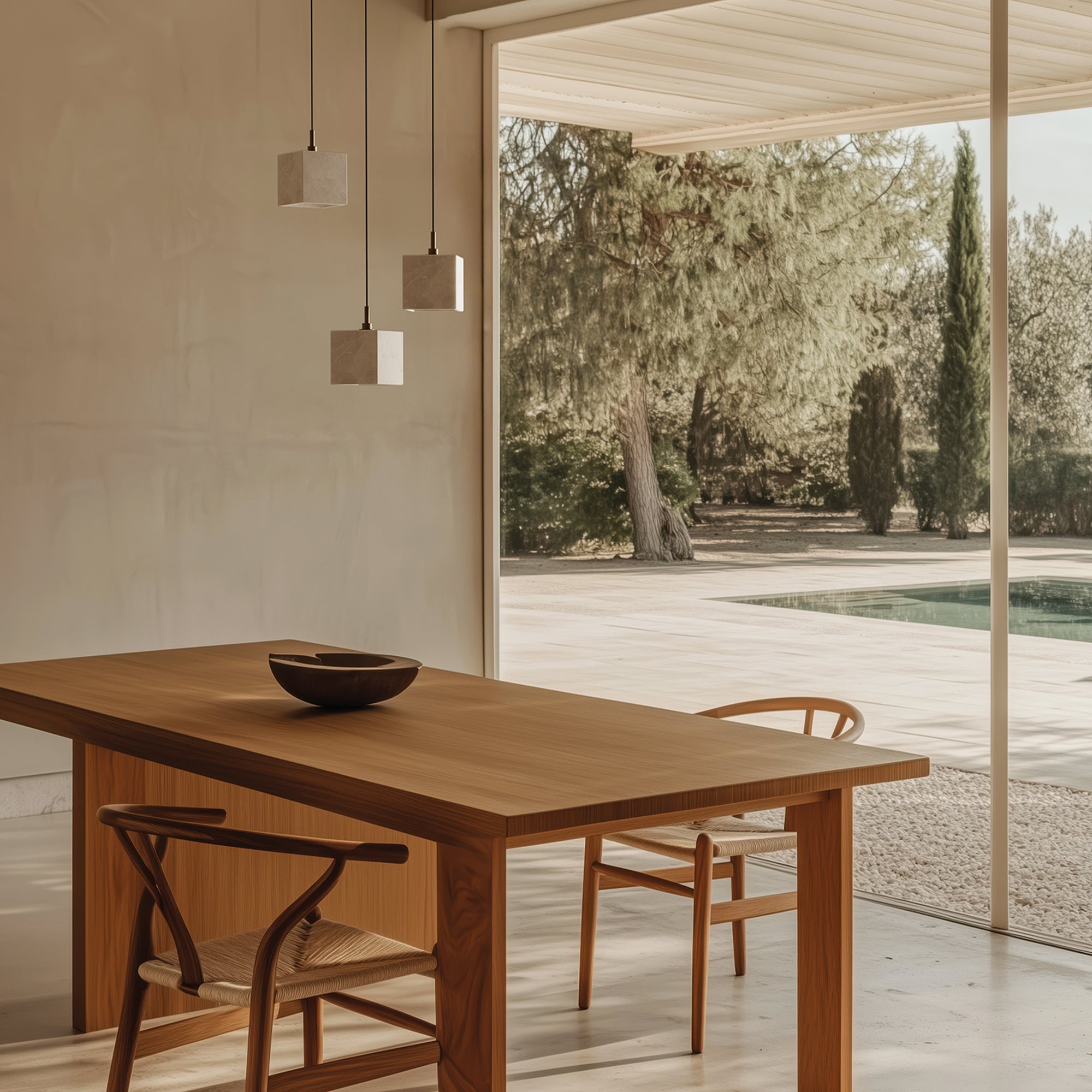 Závesná svietidlo Aromas Cubic G9 alabaster