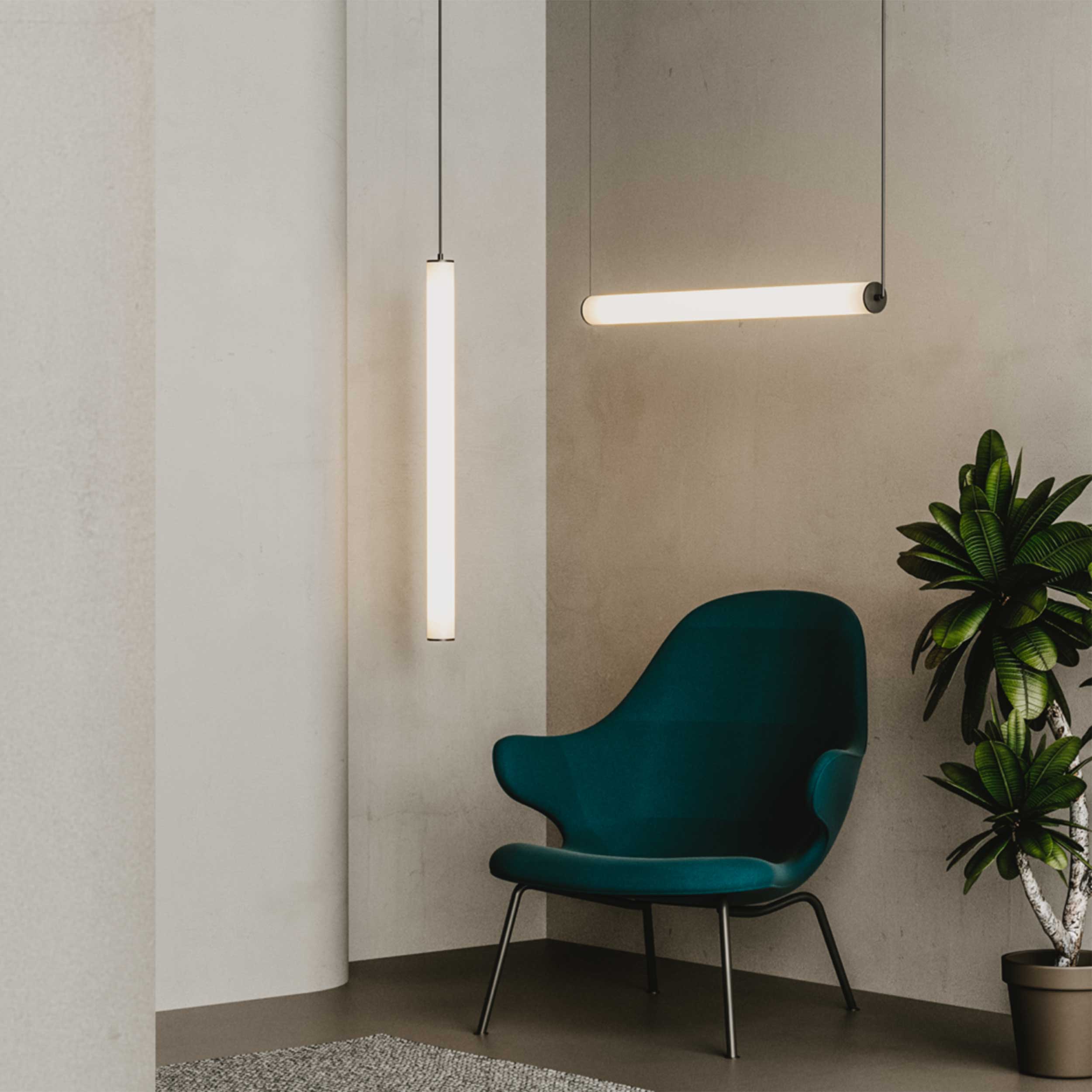 Aromas Tube LED závěsné svítidlo