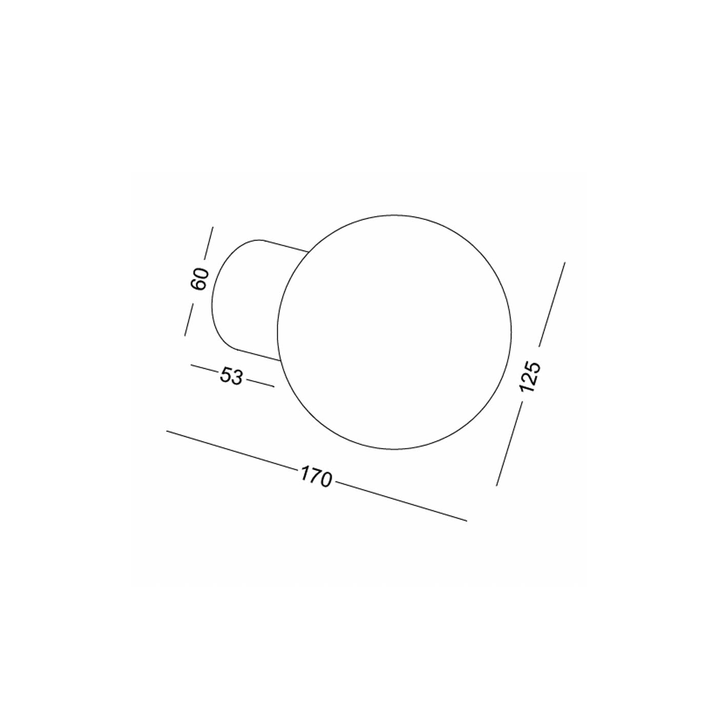 vonkajšie svietidlo Sphere LED IP65