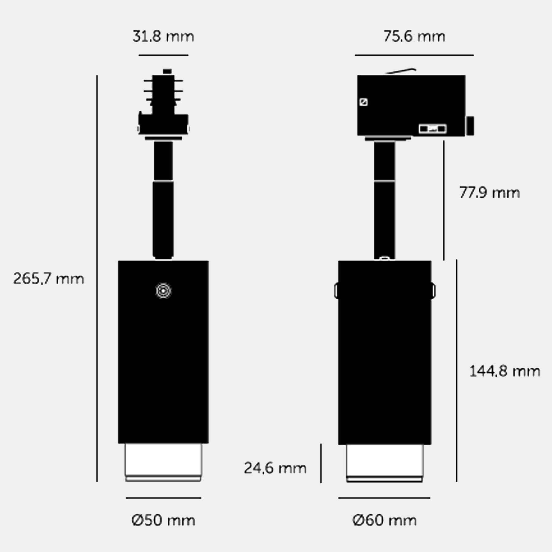 Buster & Punch Exhaust Cross GU10 svítidlo pro 3F lištu