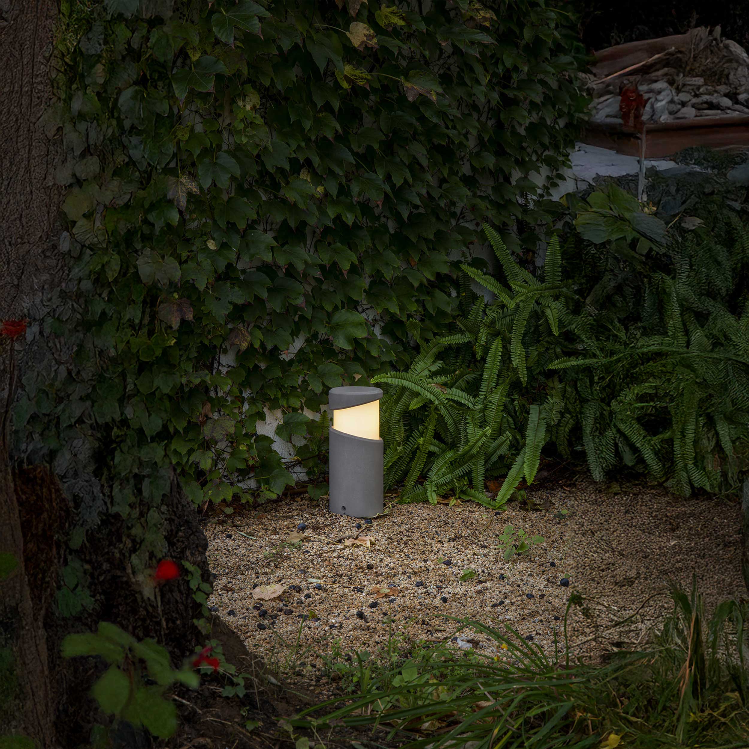 Szklana oprawa sufitowa Faro Brume LED IP44