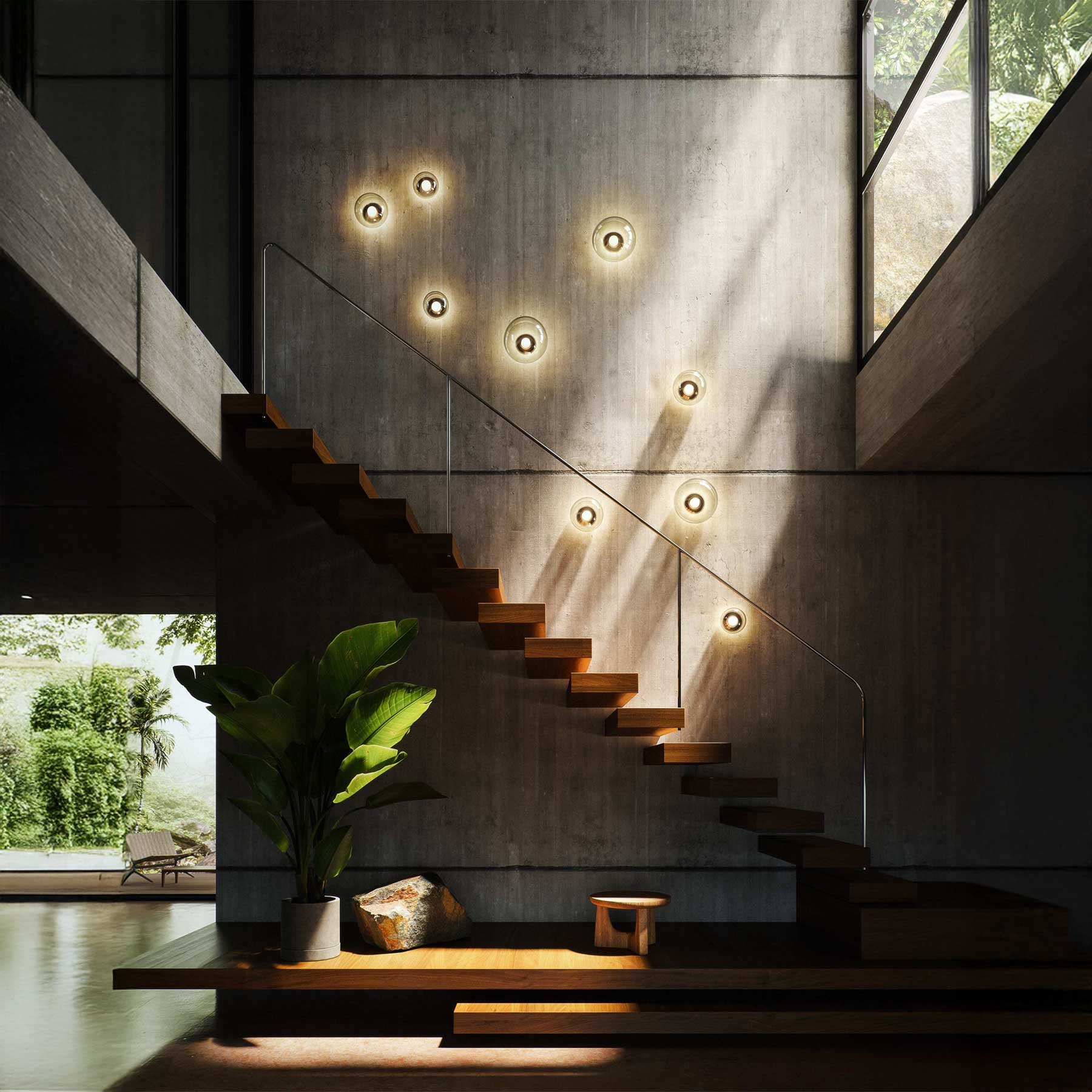 Bomma Dew Drops LED aus Glas