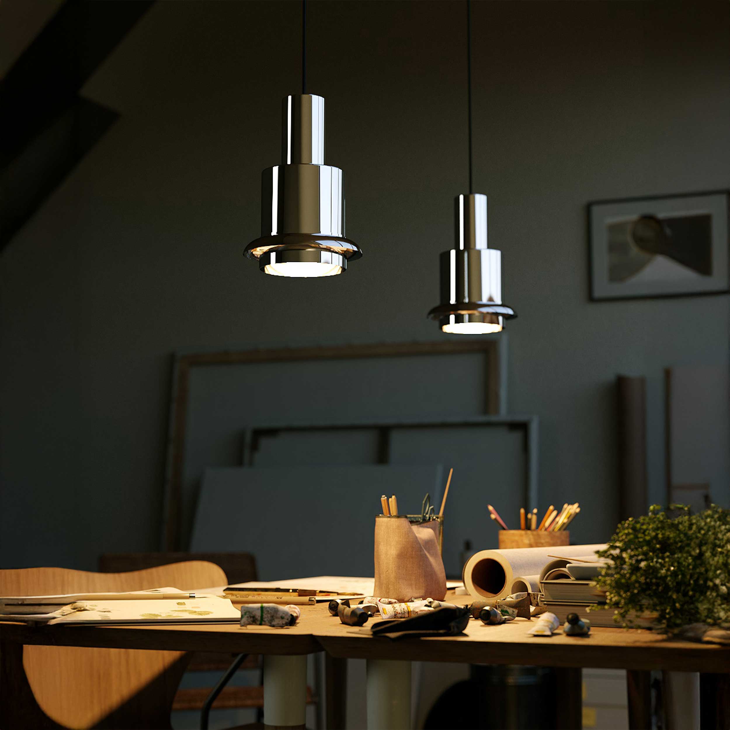 DCW éditions Chaumont L E27 závěsné svítidlo