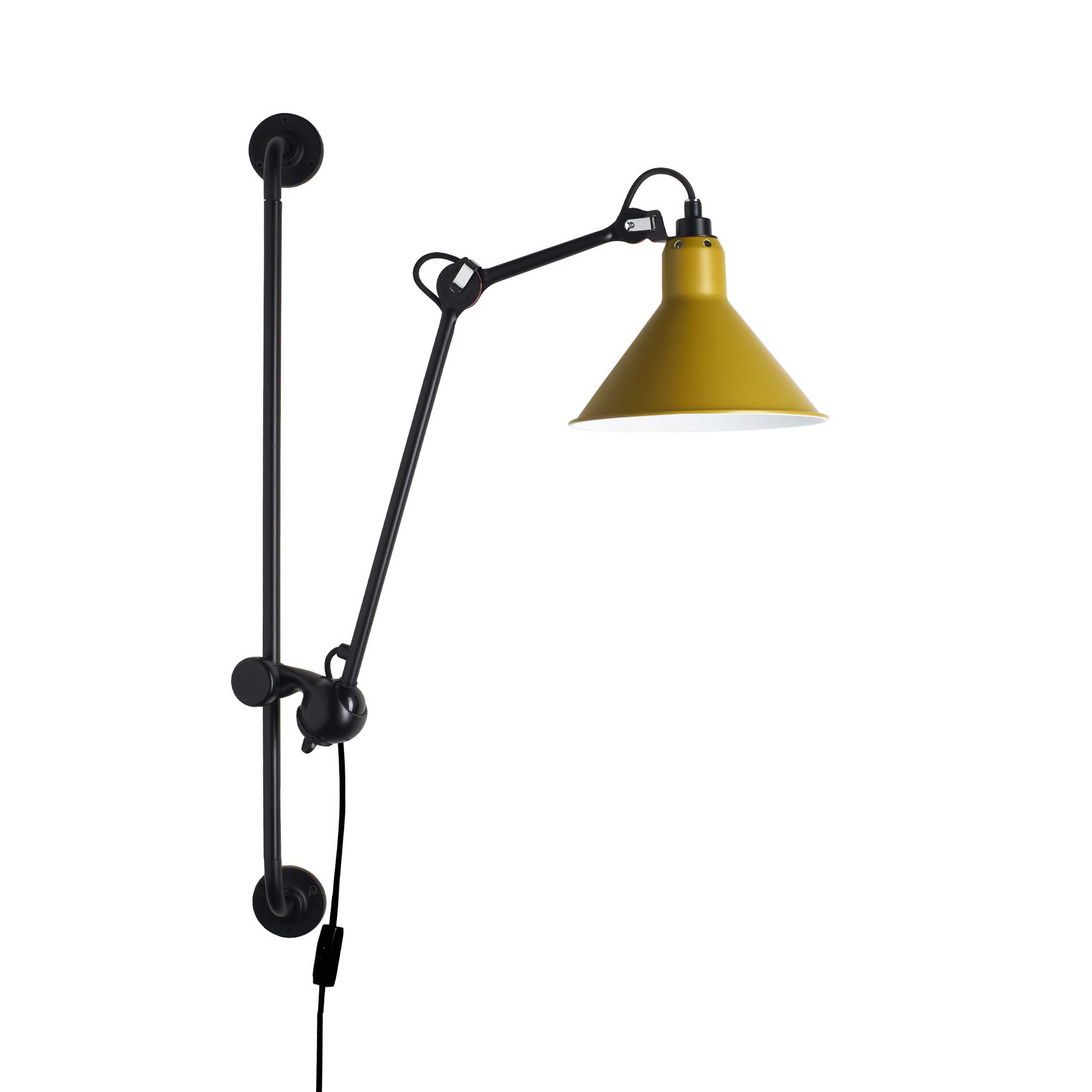 DCW éditions Lampe Gras N°210 E14 nástěnné svítidlo s vypínačem