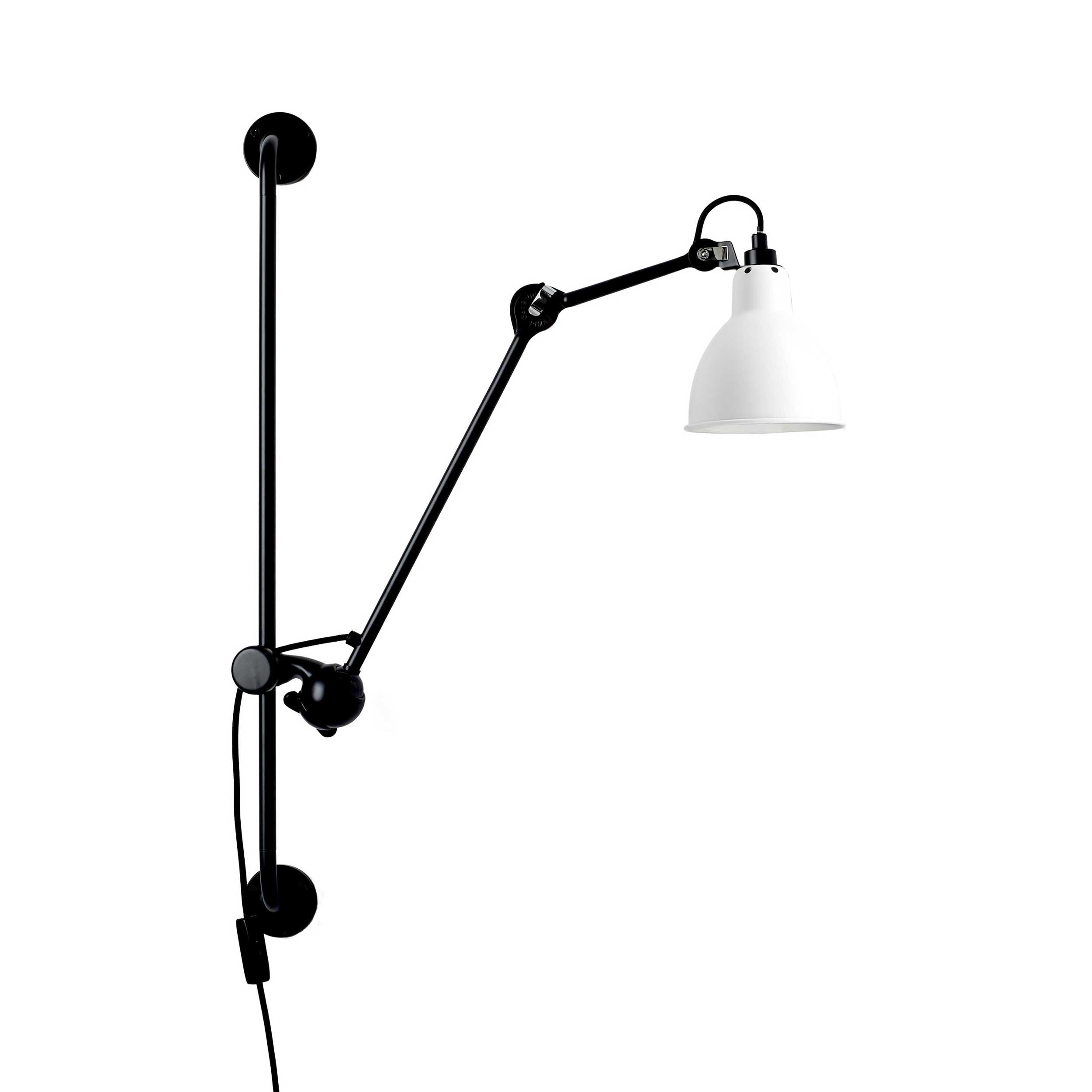 DCW éditions Lampe Gras N°210 E14 nástěnné svítidlo s vypínačem