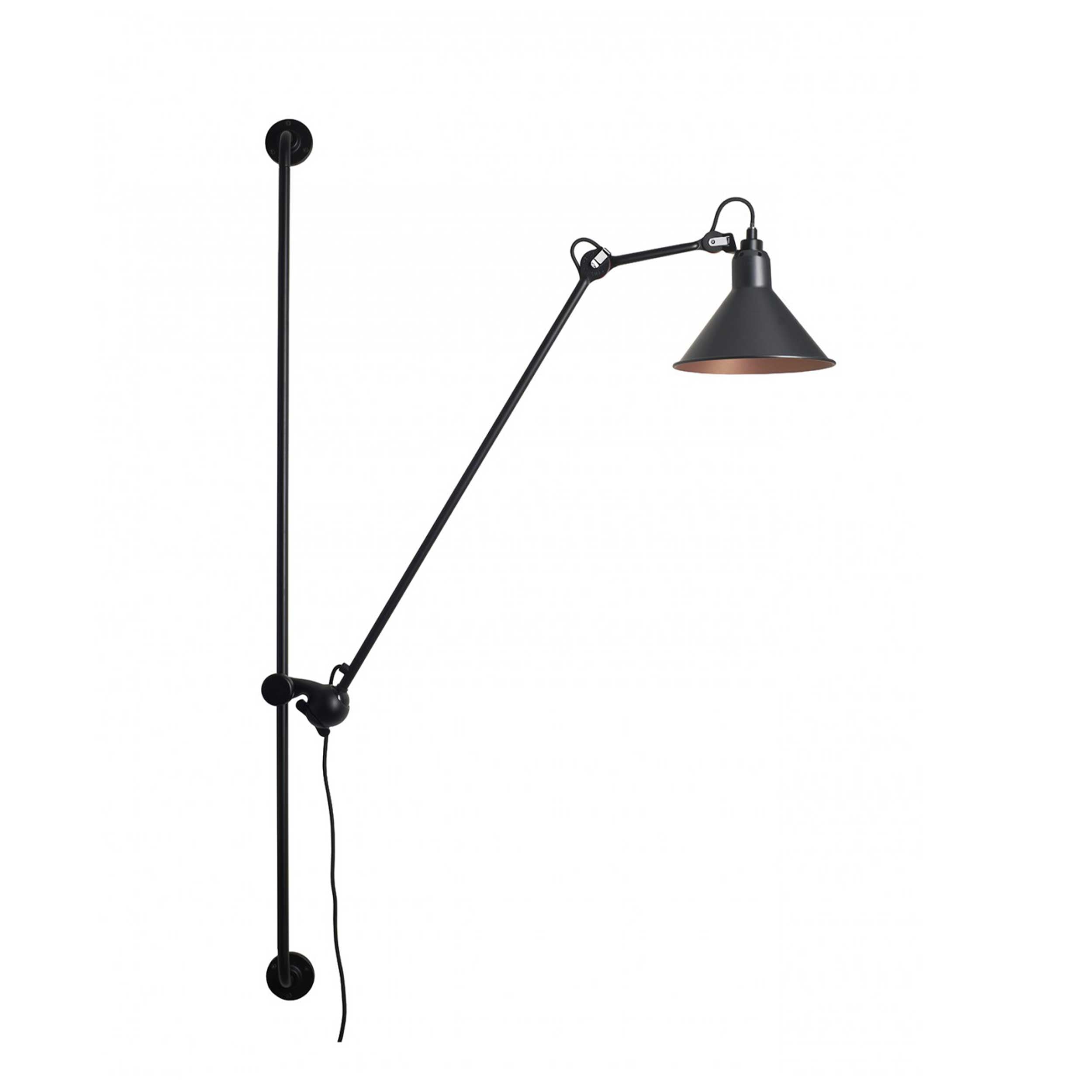 DCW éditions Lampe Gras N°214 E14 posuvné nástěnné svítidlo