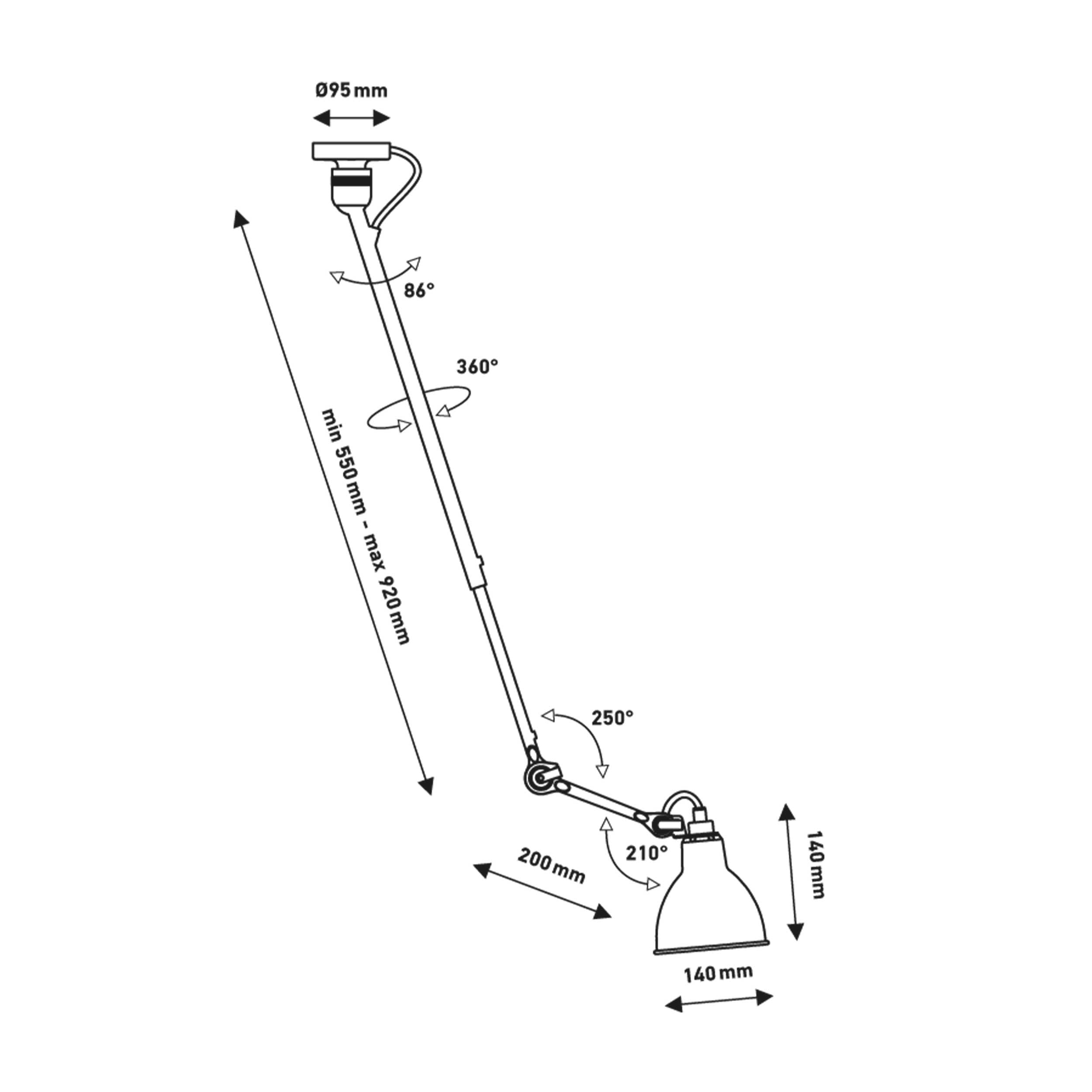 DCW édition NL 12 LED pendant light