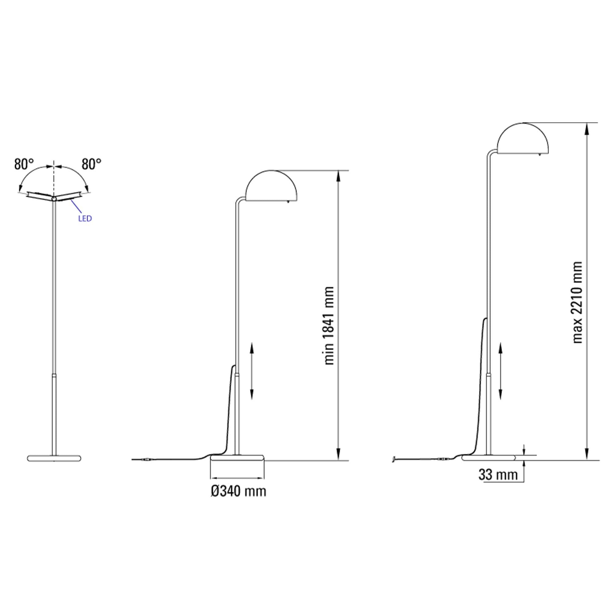 DCW édition NL 12 LED pendant light