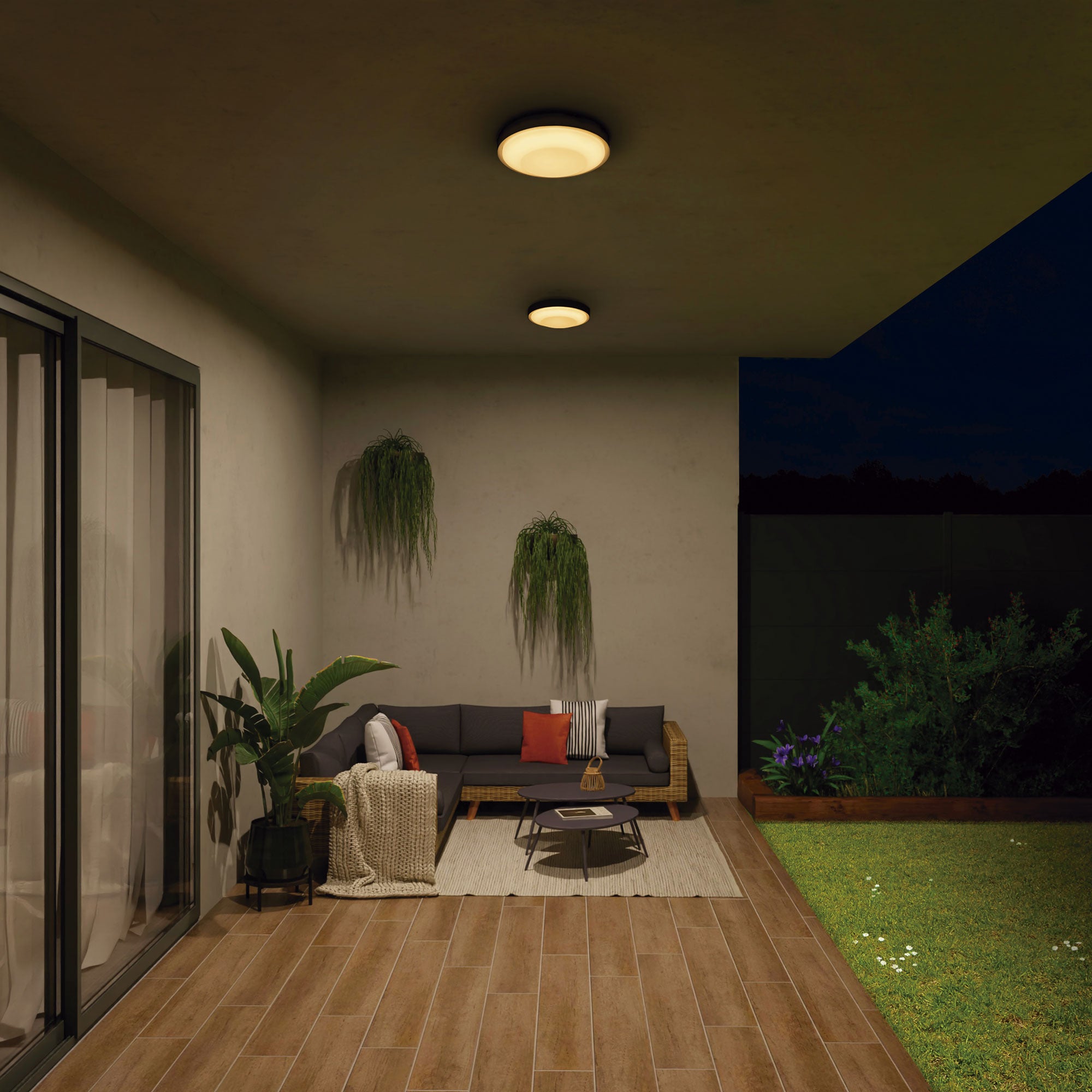 Kinkiet Dopo Floc LED czarny