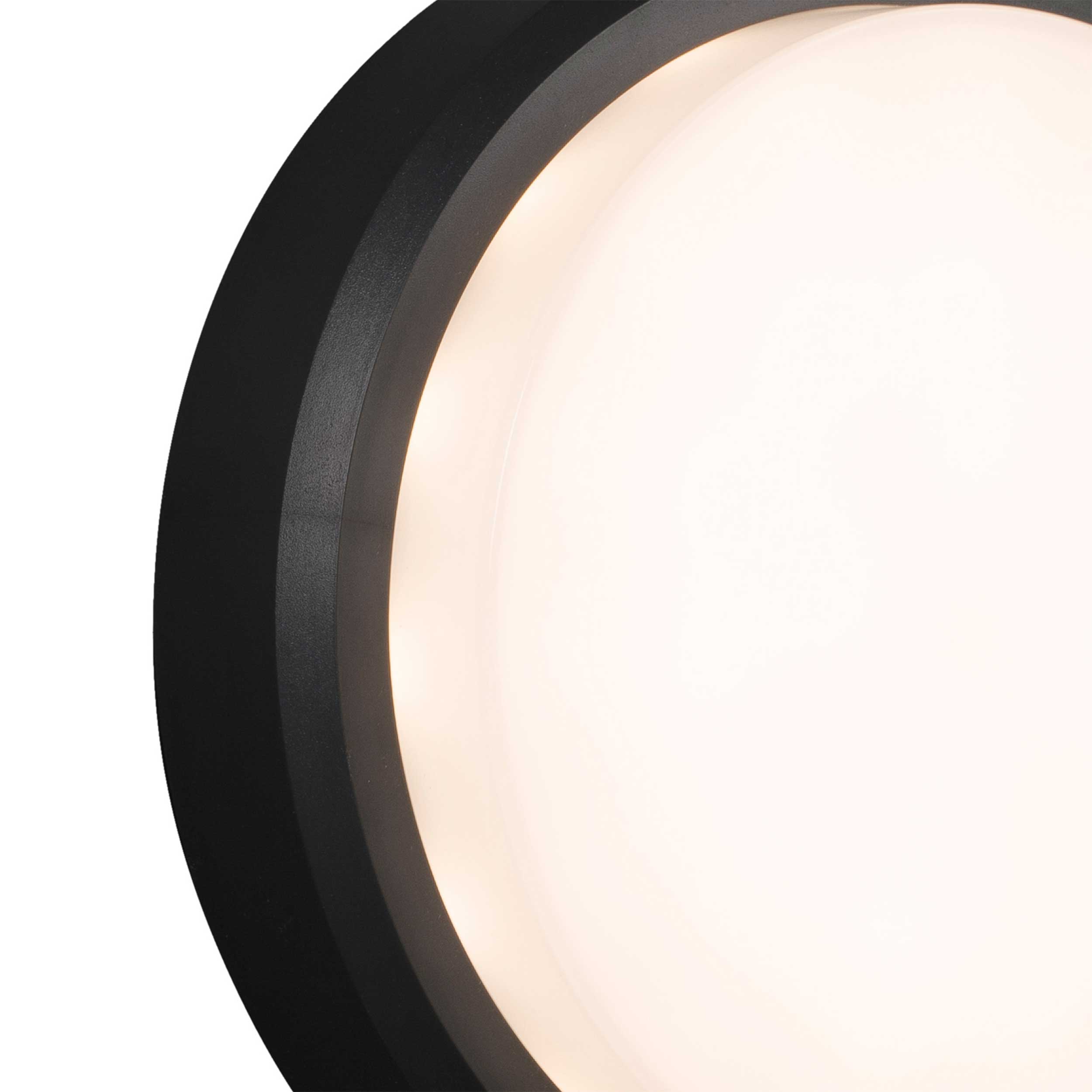 Szklana oprawa sufitowa Faro Brume LED IP44