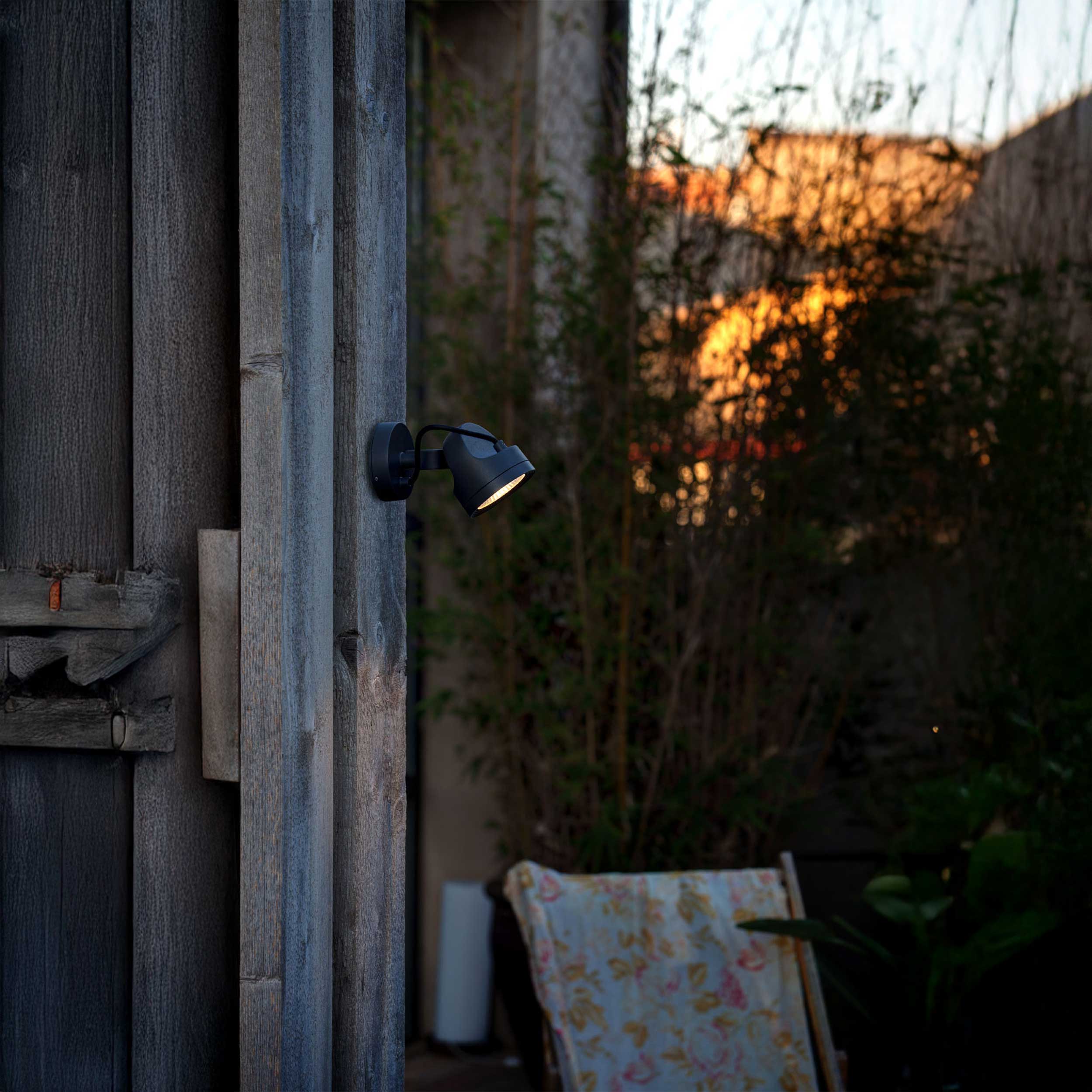 Faro Brume LED glass ceiling light IP44