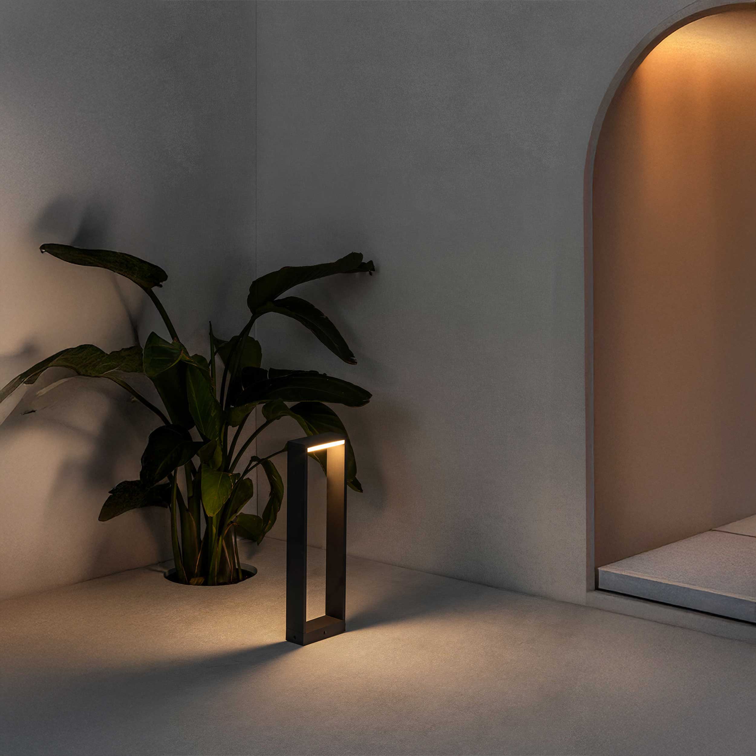 Faro Alp LED sloupkové venkovní svítidlo IP54