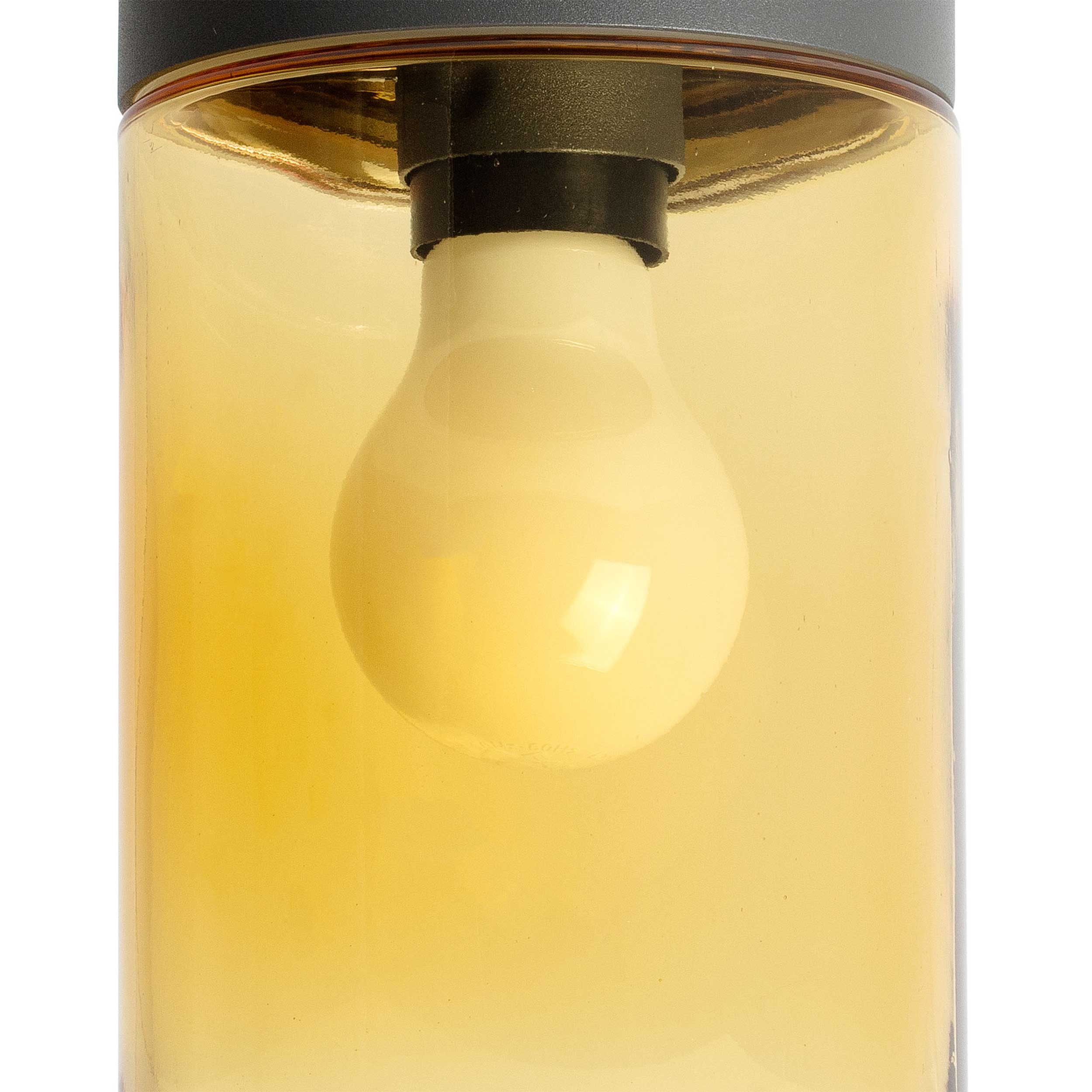 Szklana oprawa sufitowa Faro Brume LED IP44