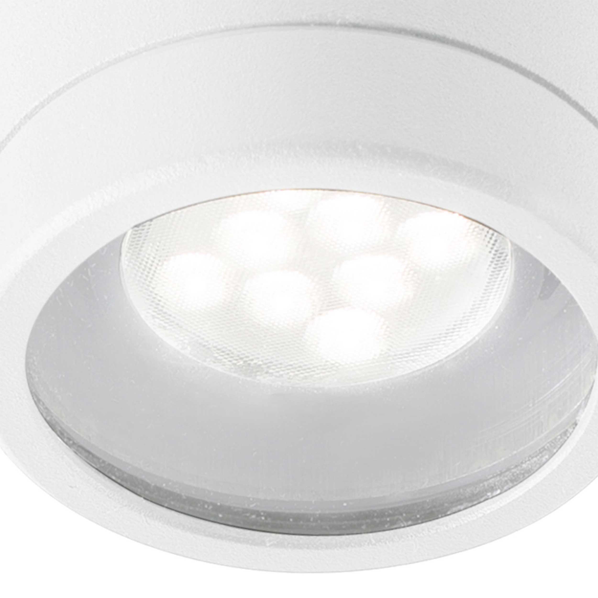 Faro Brume LED glass ceiling light IP44
