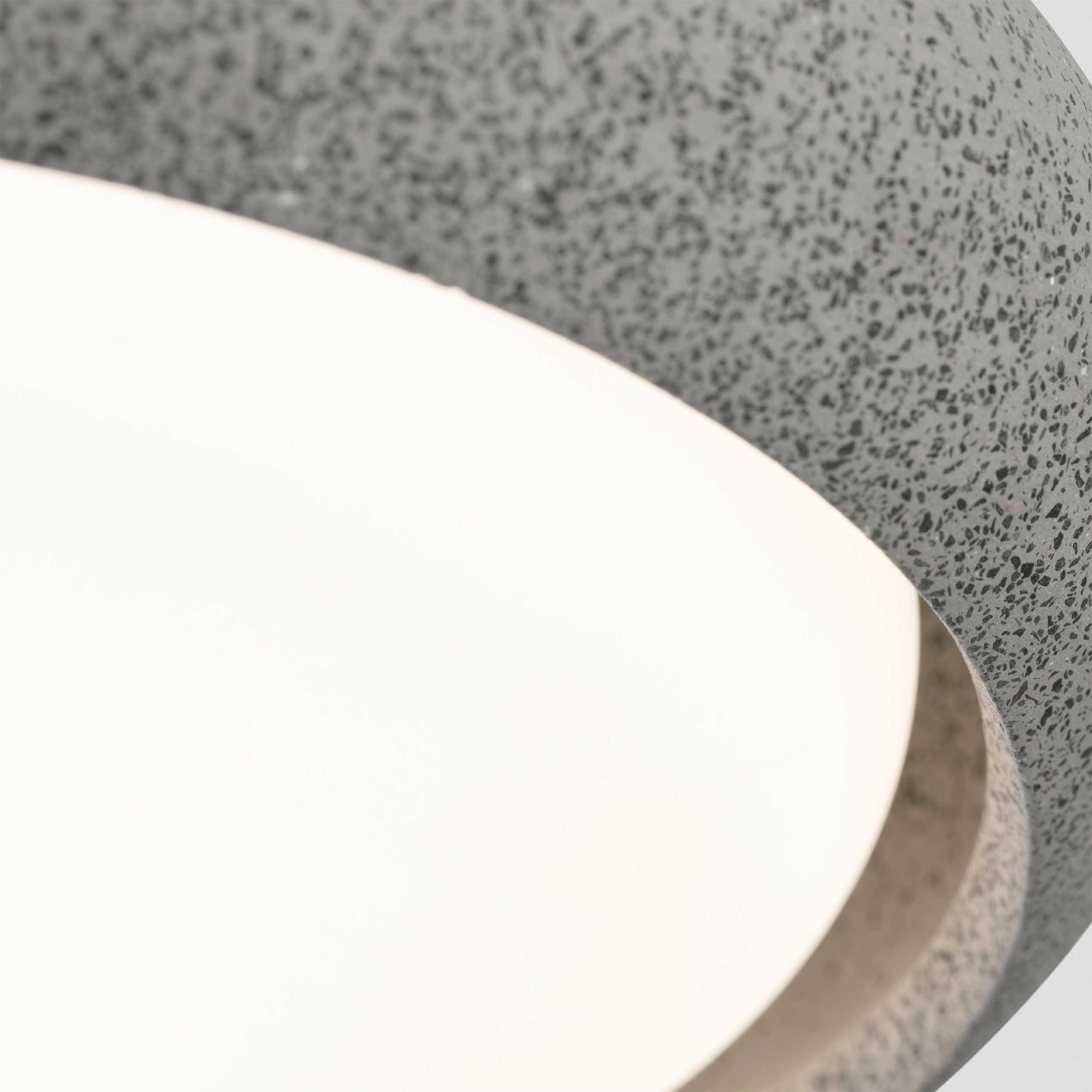 Faro Brume LED glass ceiling light IP44