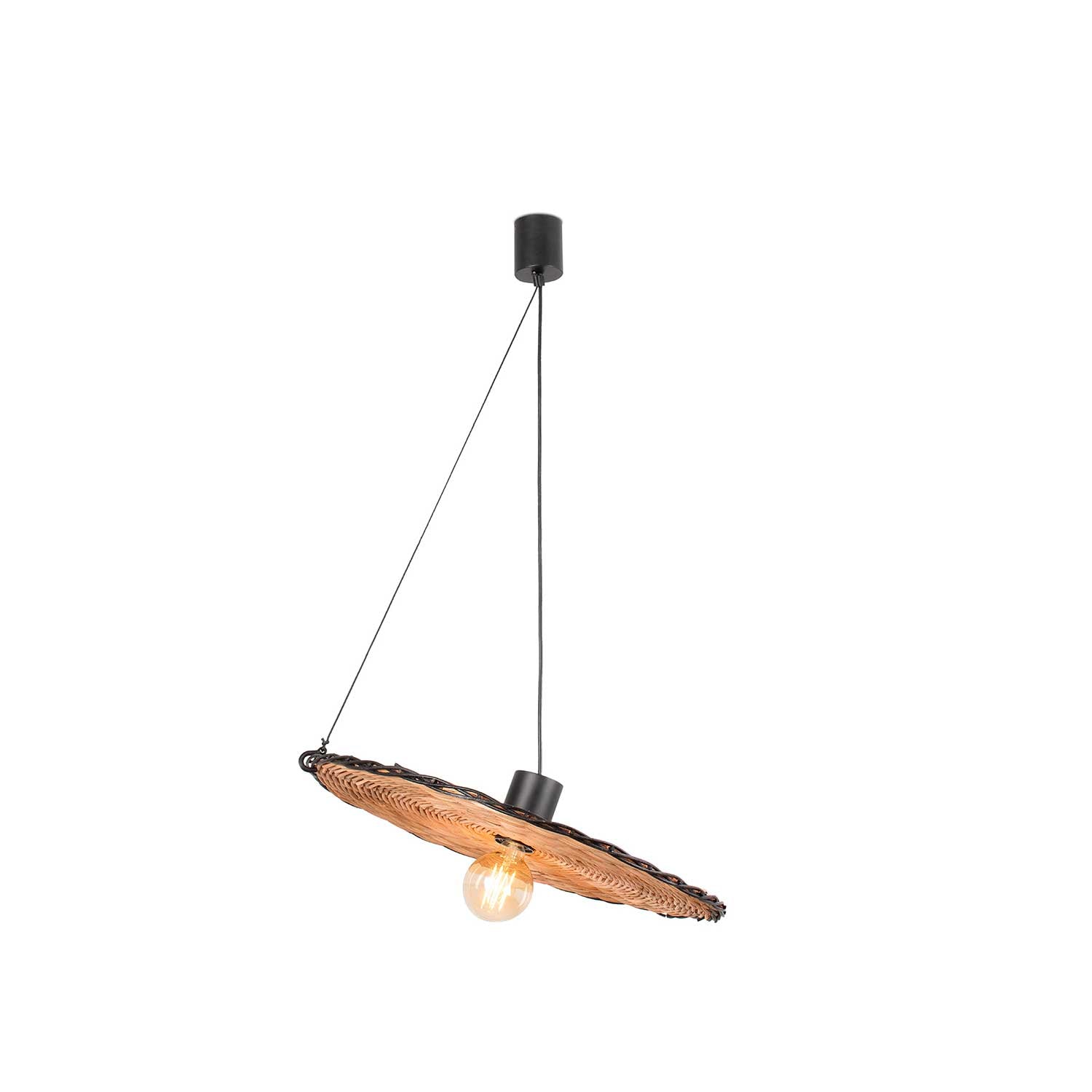 Faro Costas E27 závěsné ratanové svítidlo