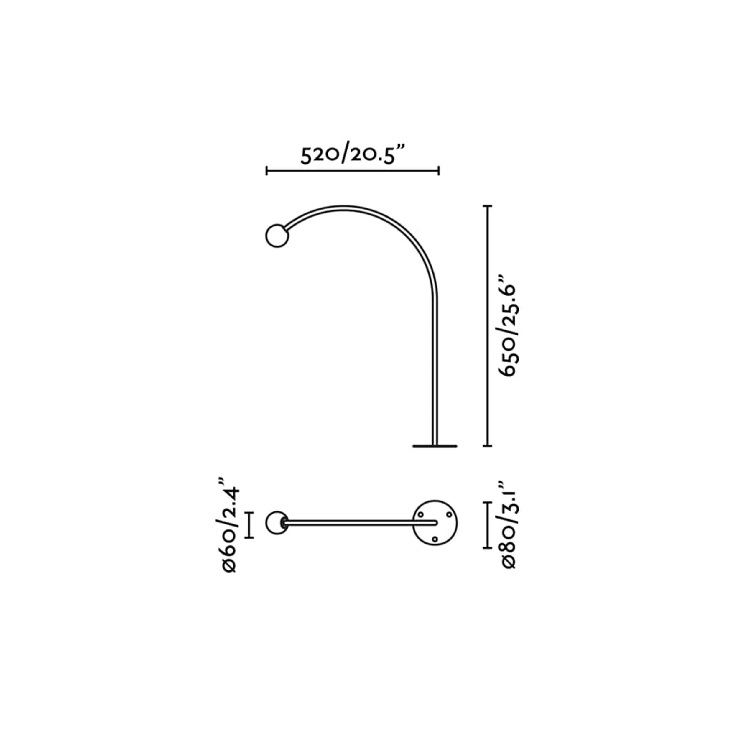 Faro Brume LED glass ceiling light IP44