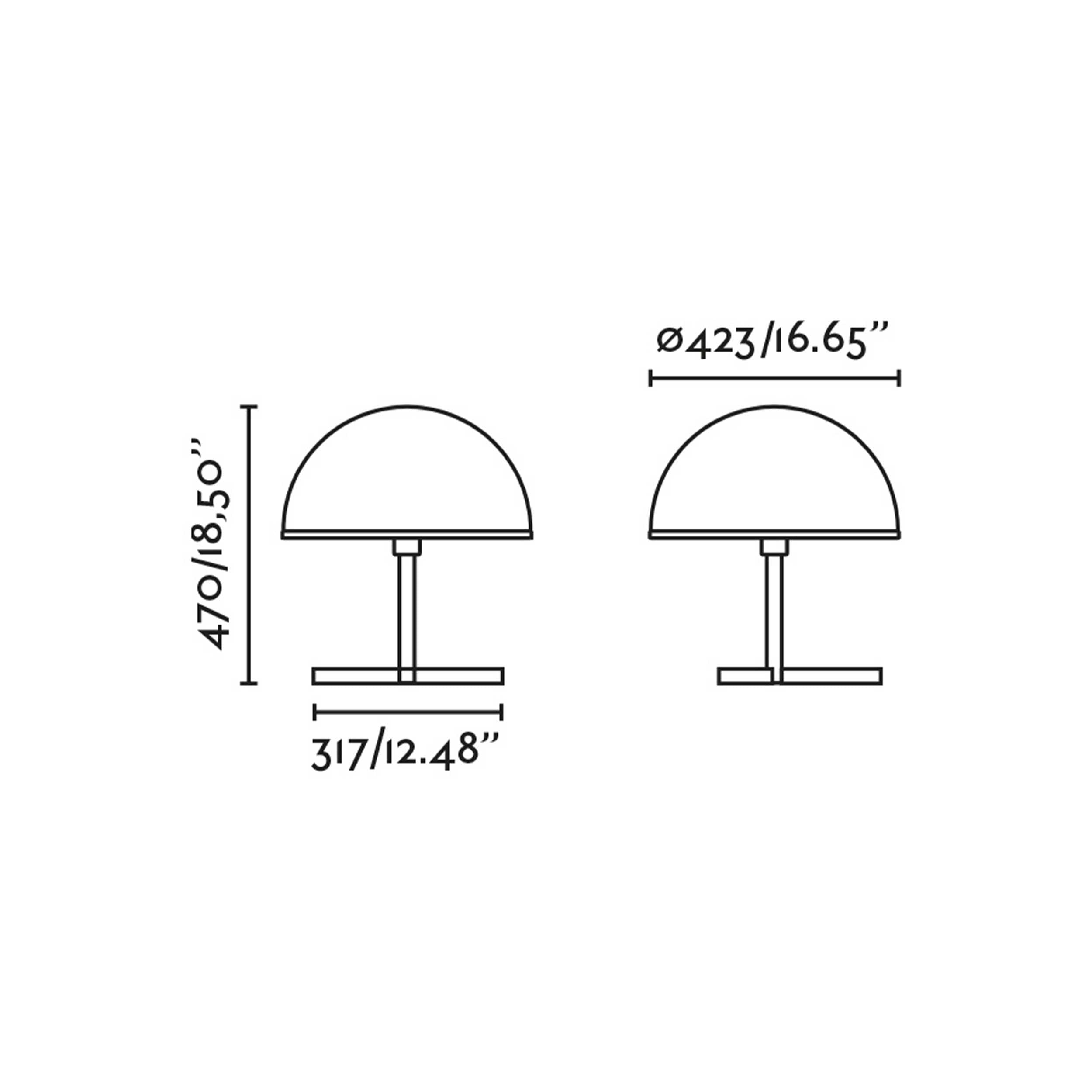 Lampa stołowa Faro Berni E27