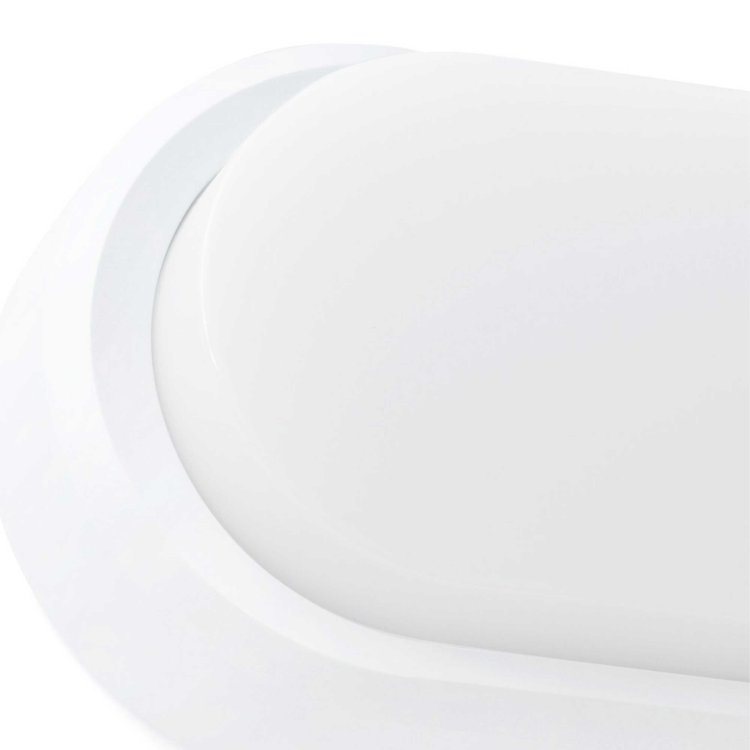 Szklana oprawa sufitowa Faro Brume LED IP44