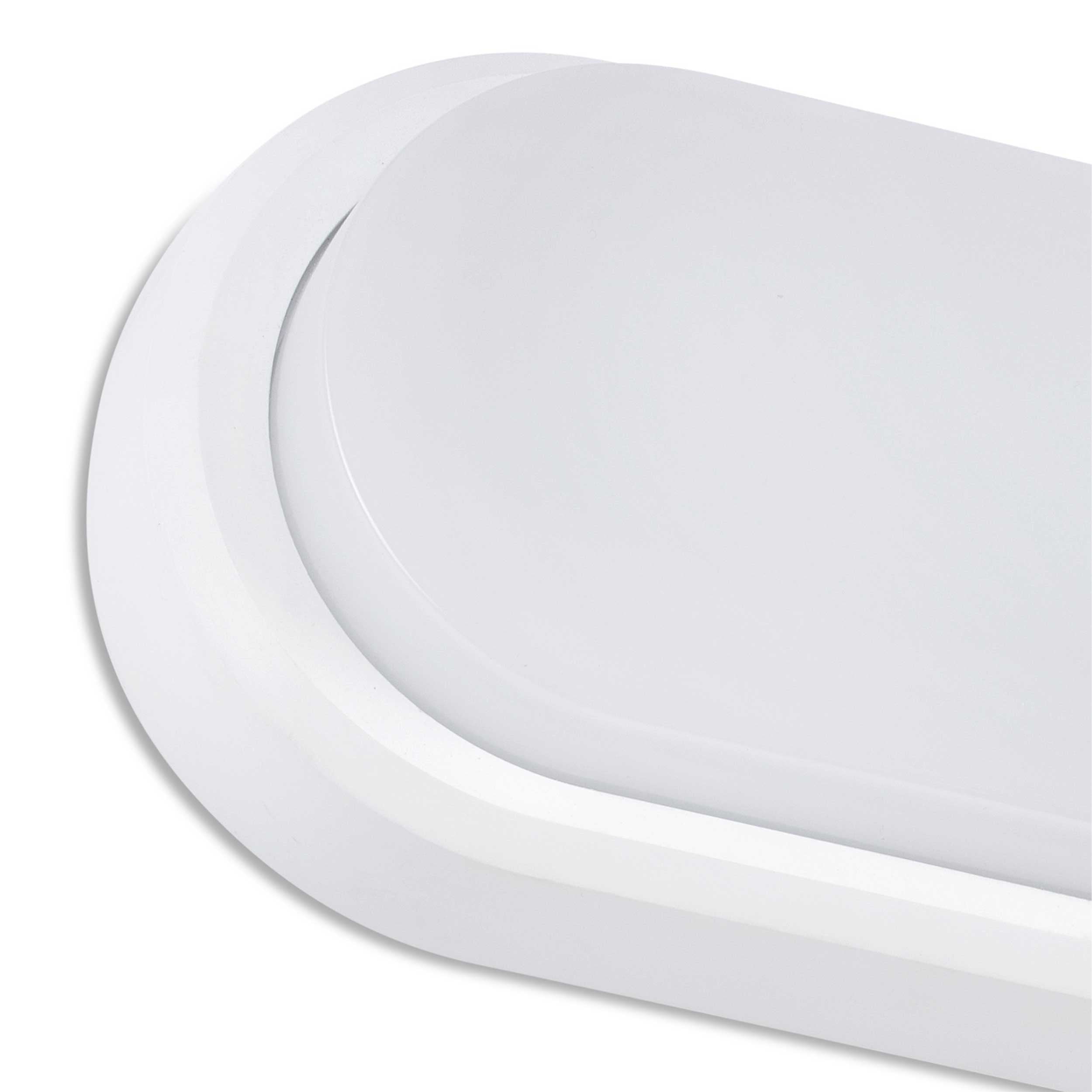 Szklana oprawa sufitowa Faro Brume LED IP44