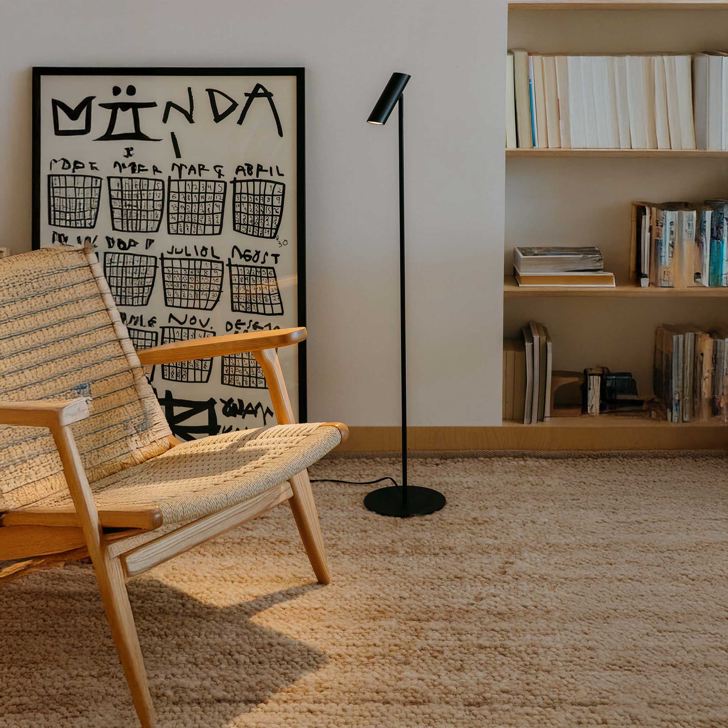 Lampa podłogowa LED Faro Le Vita z możliwością ściemniania