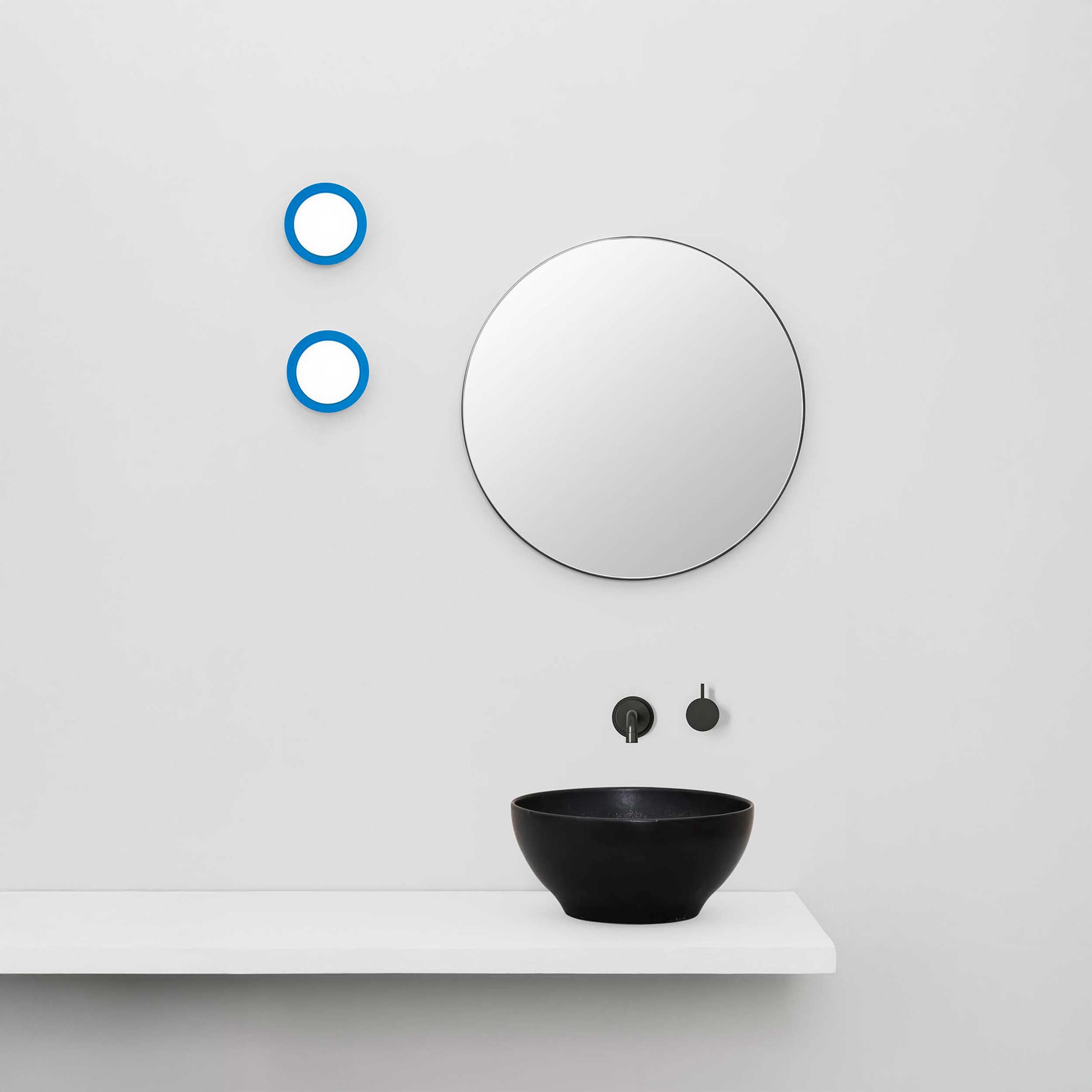 Faro Brume LED glass ceiling light IP44