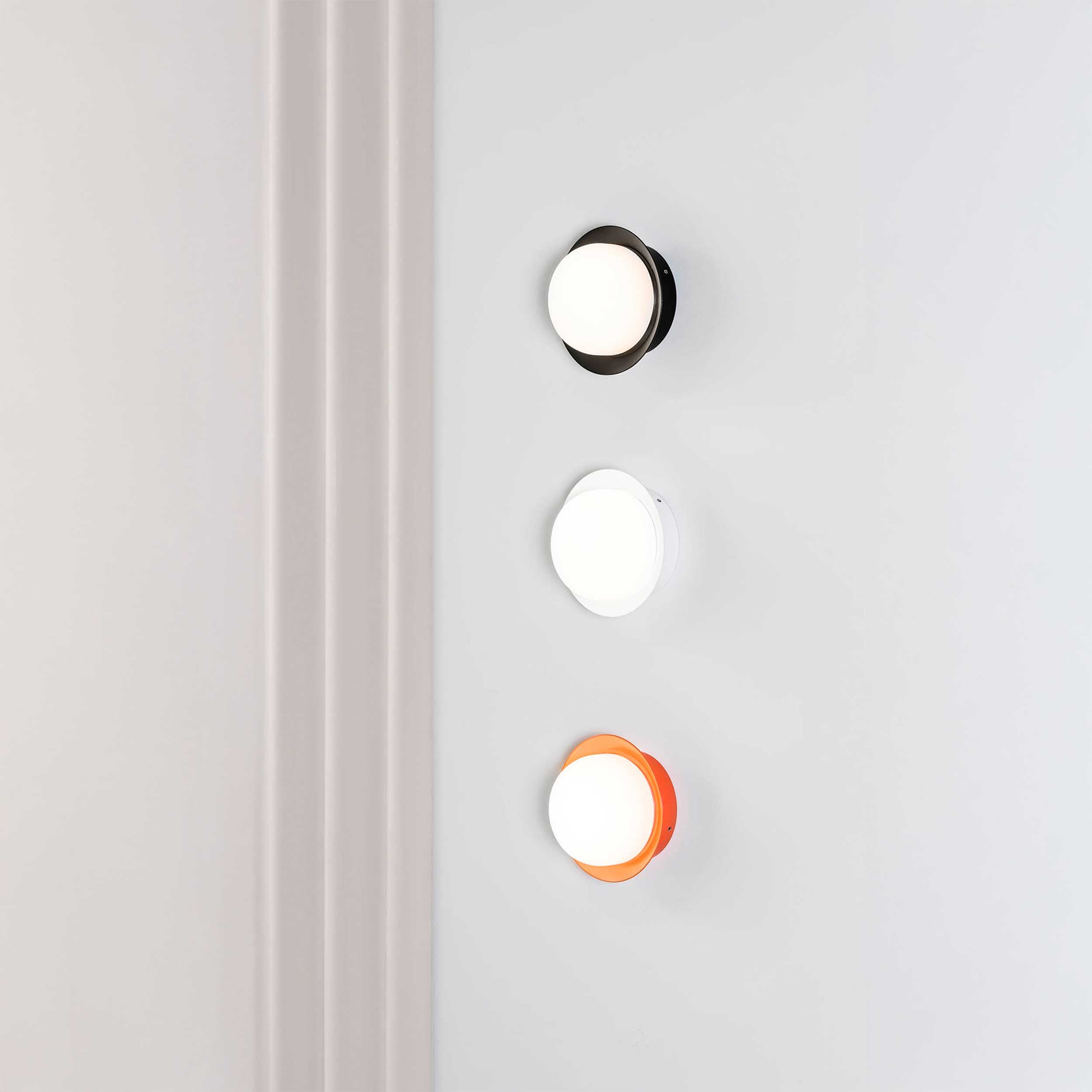 Faro Brume LED glass ceiling light IP44