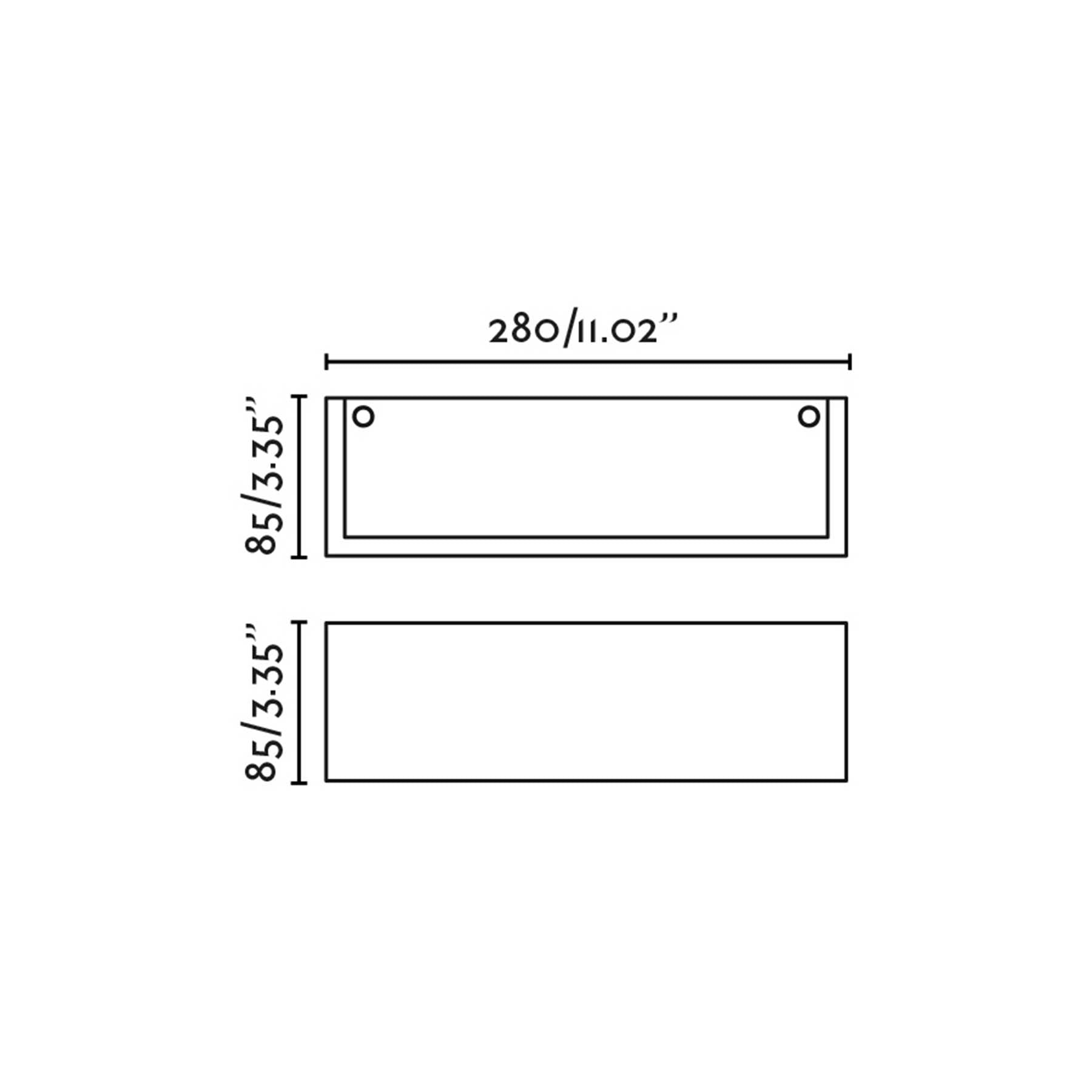 Lampa ścienna Faro Milo E14 do wnętrz