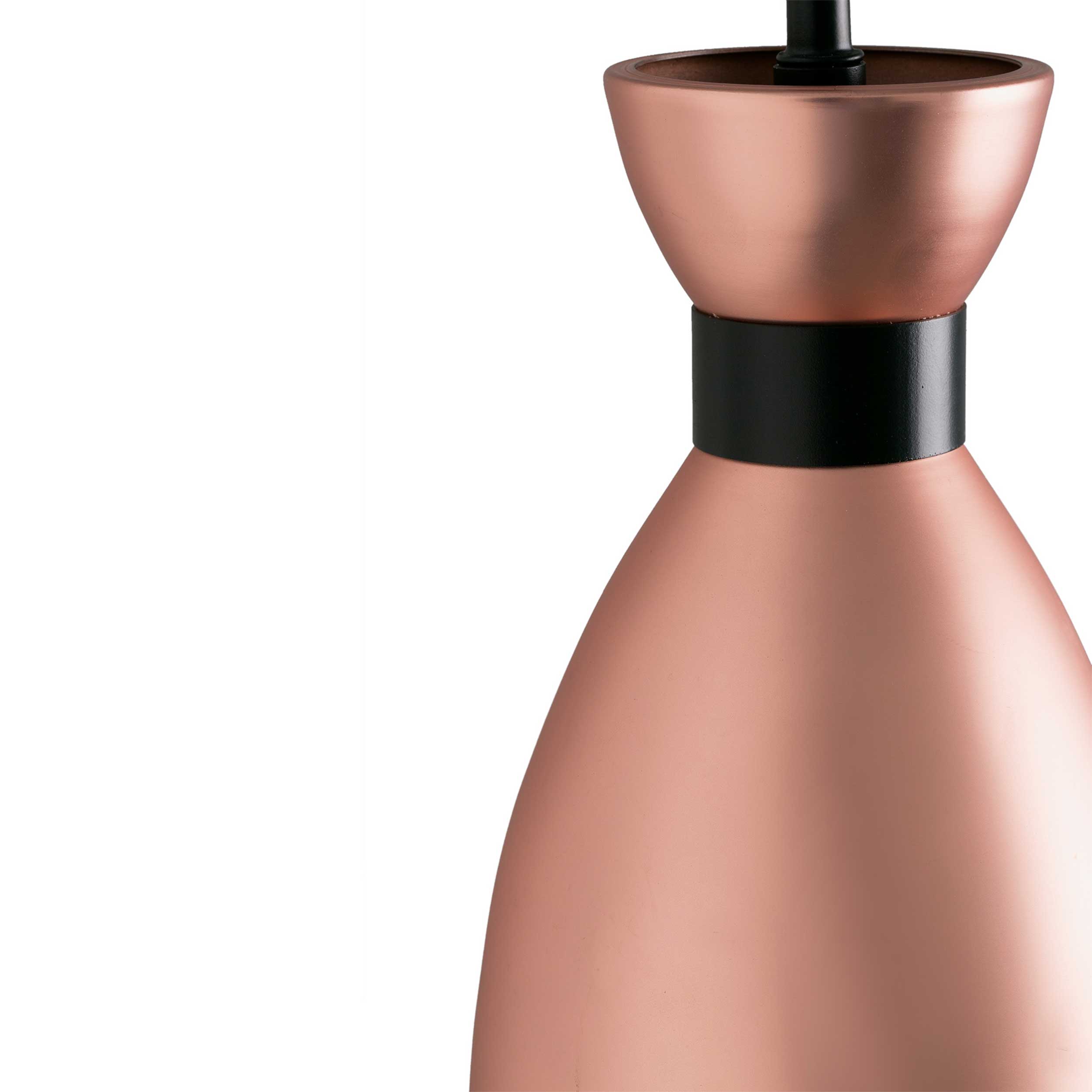 Szklana oprawa sufitowa Faro Brume LED IP44