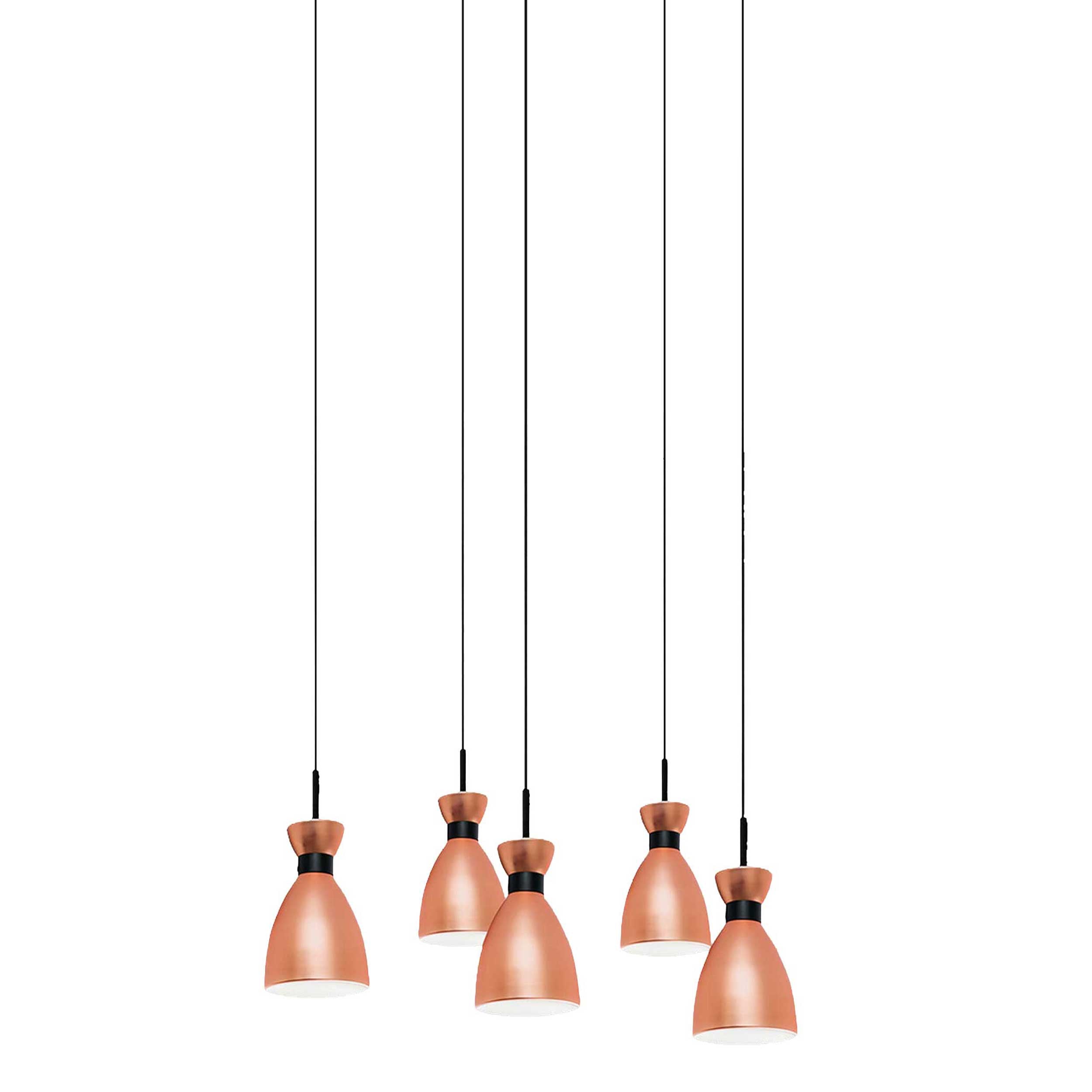 Faro Brume LED glass ceiling light IP44