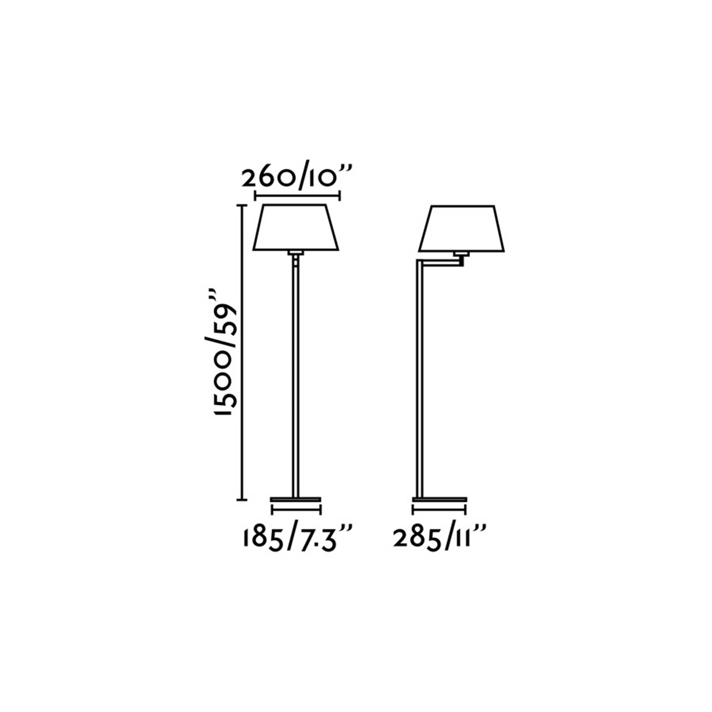 Faro Artis E27 floor light