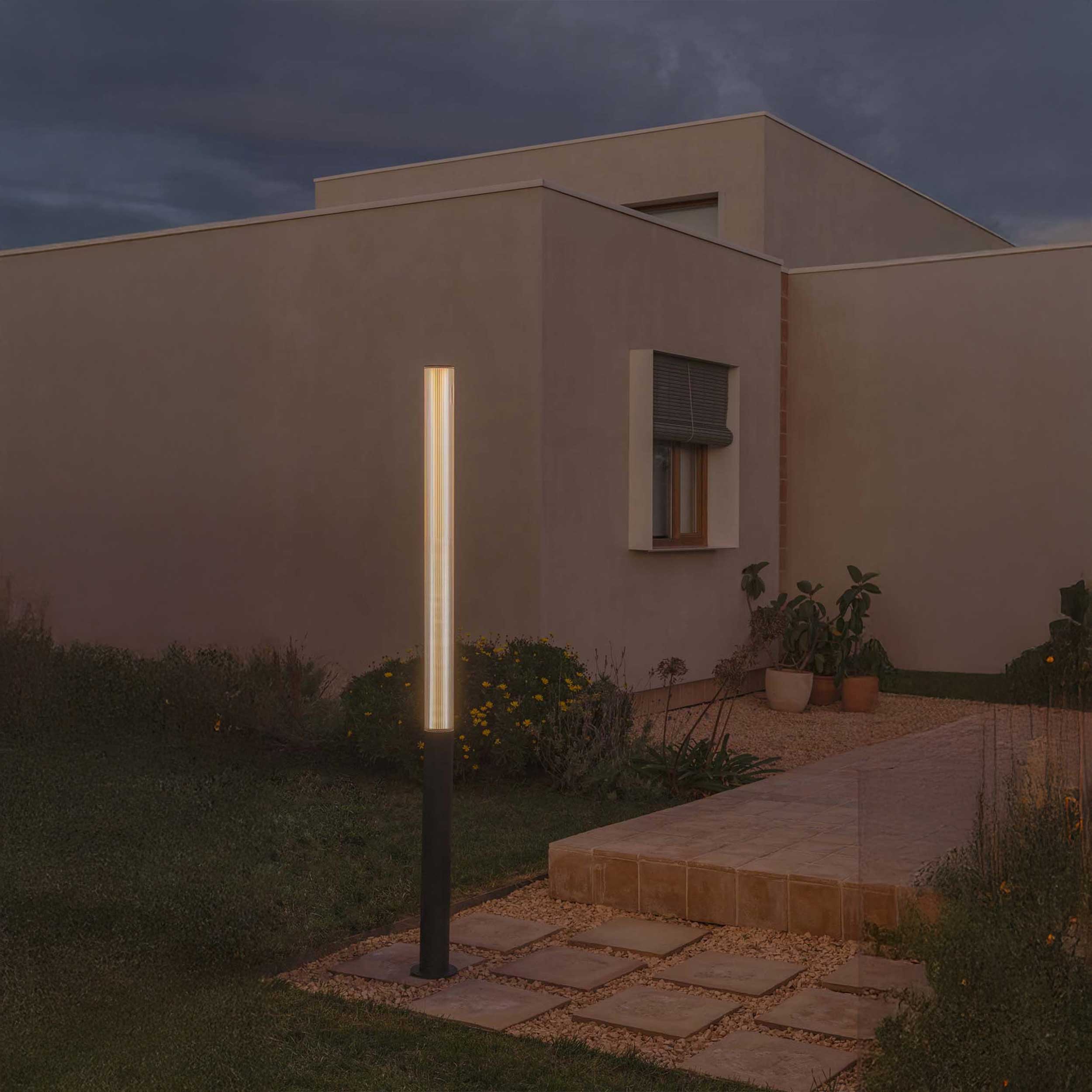 Faro Brume LED glass ceiling light IP44