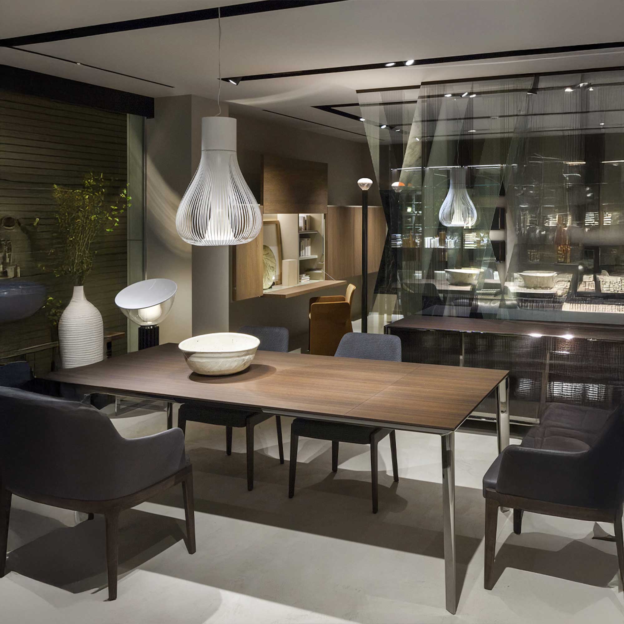 Flos Chasen E27 pendant glass light