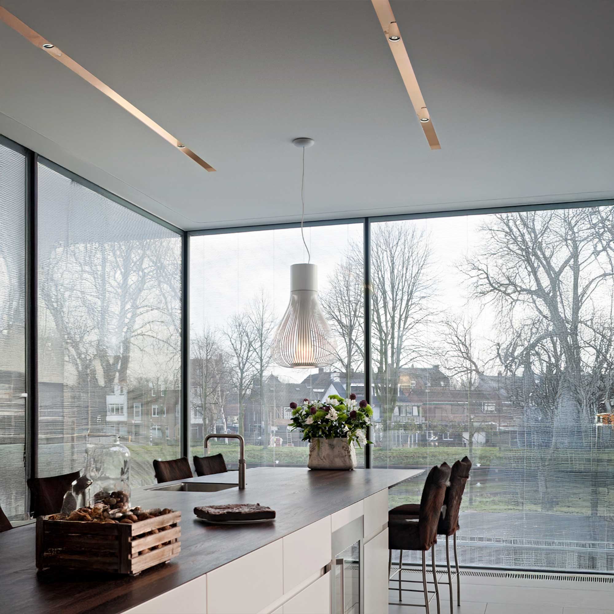 Flos Chasen E27 pendant glass light