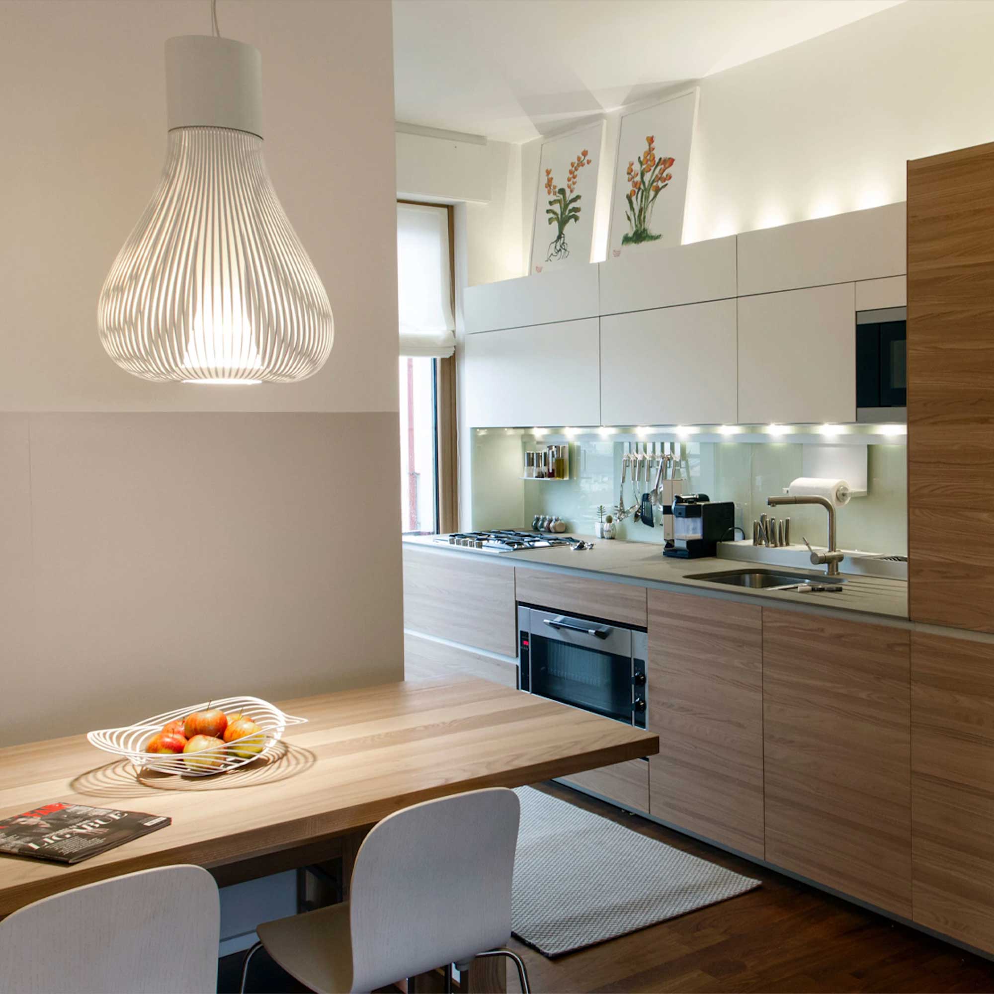 Flos Chasen E27 pendant glass light