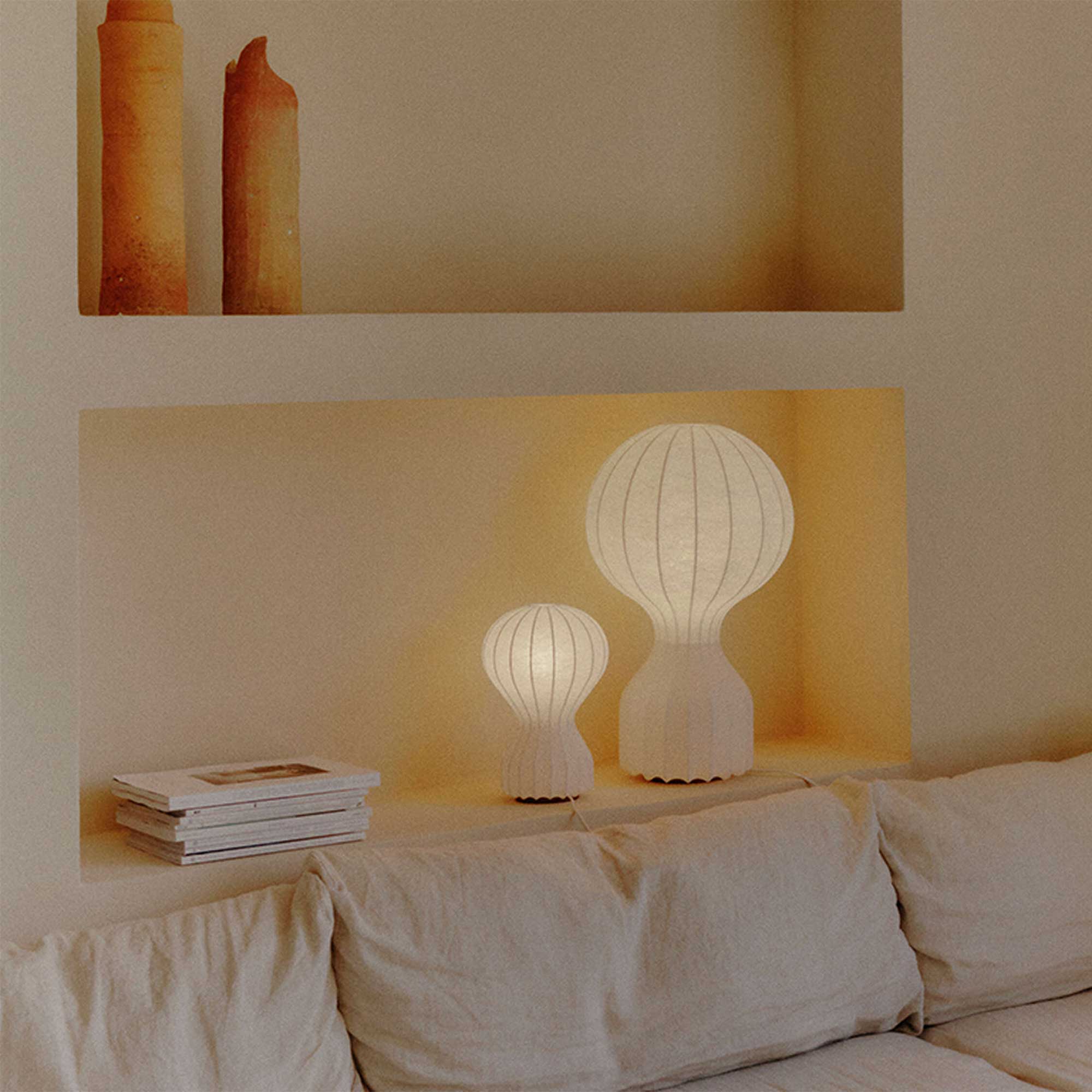Flos Gatto E27 ikonická stolní lampa