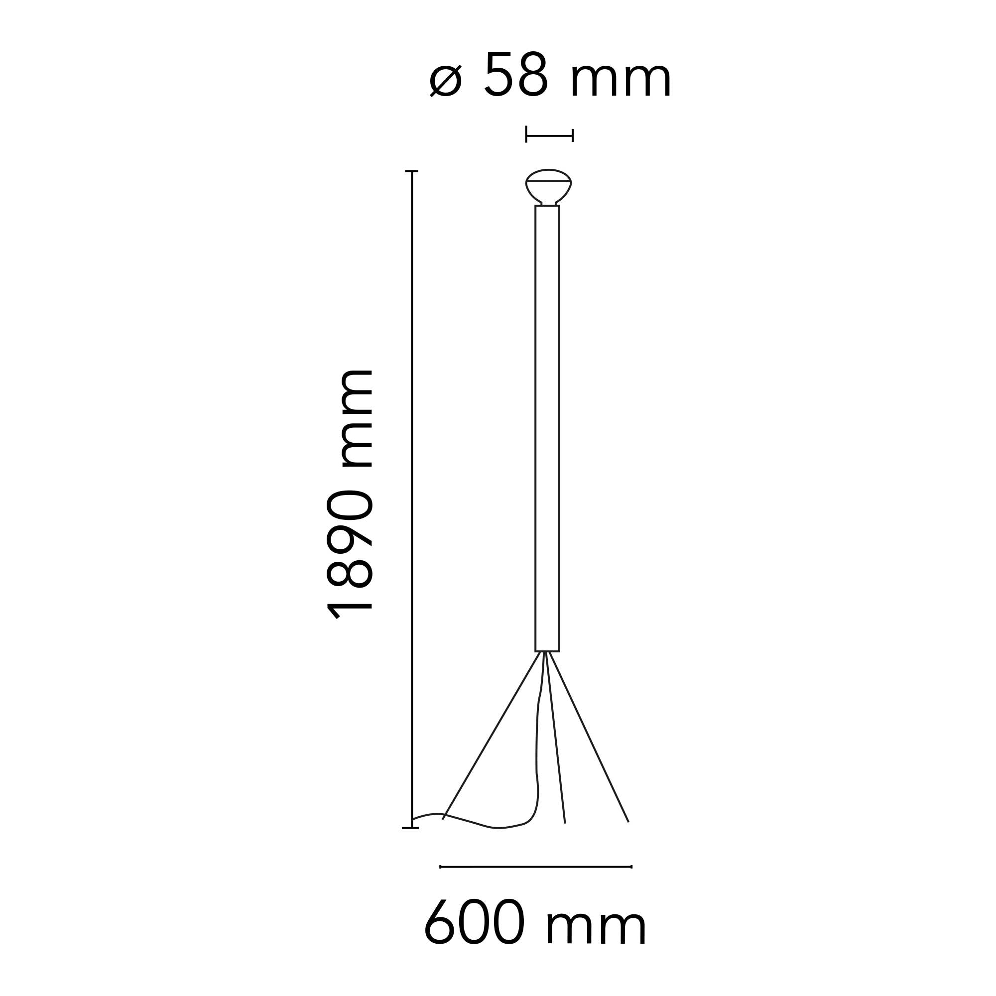 Flos Luminator E27 iconic floor lamp