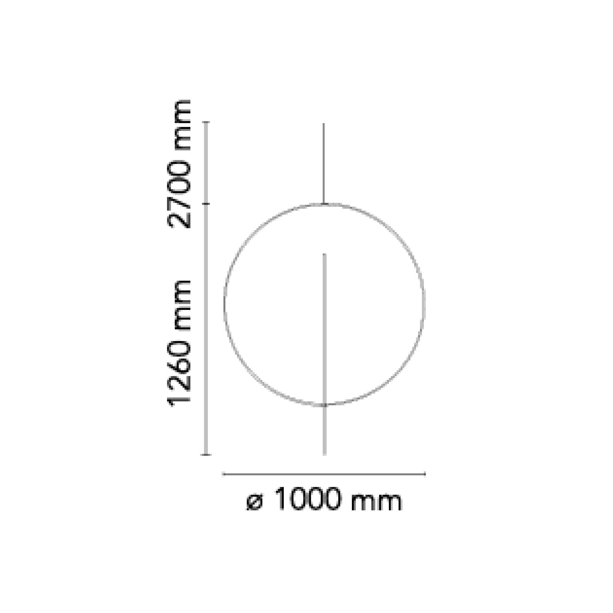 Flos Overlap E27 resin pendant light