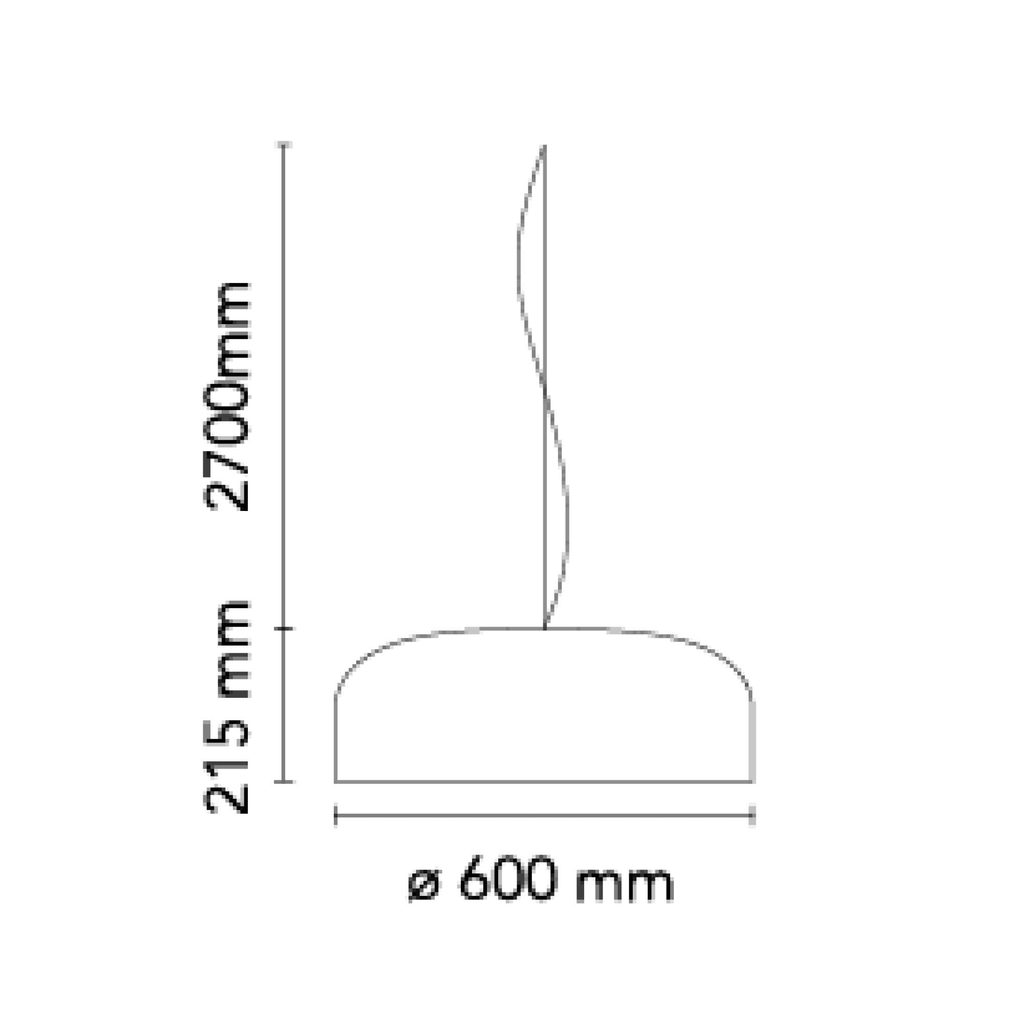 Flos Smithfield E27 pendant light