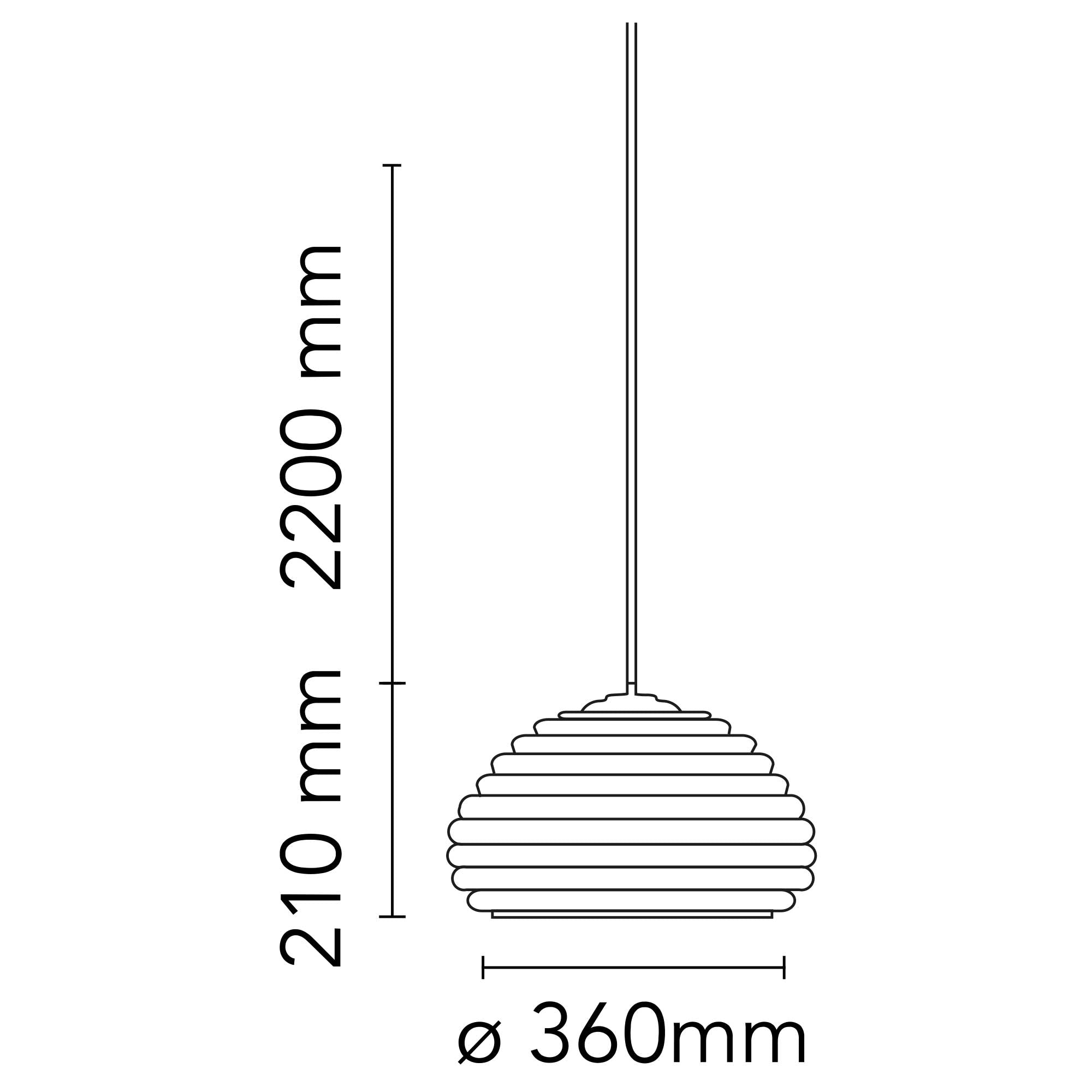 Flos Splügen Bräu E27 pendant light