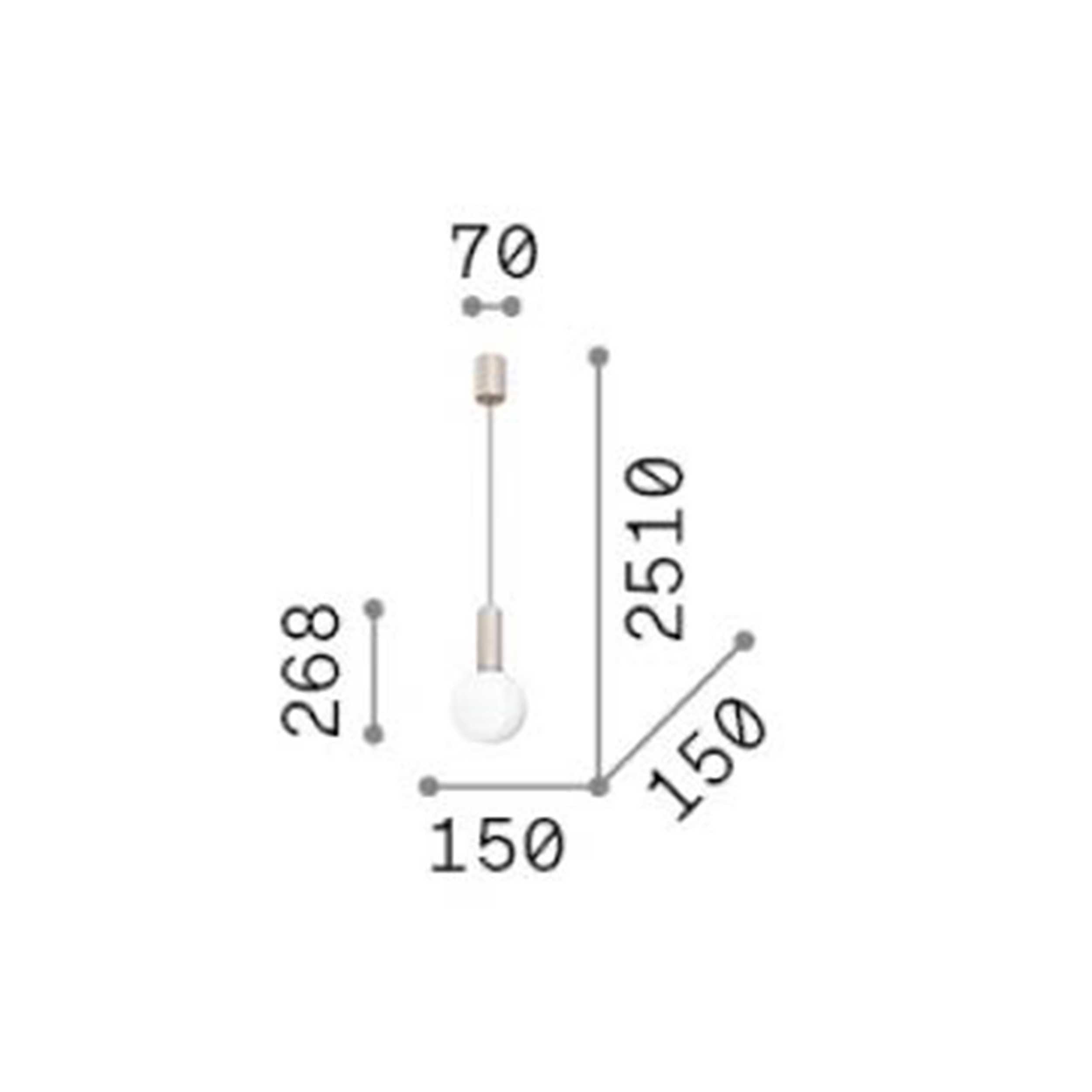 Ideal lux Odeon LED pendant light