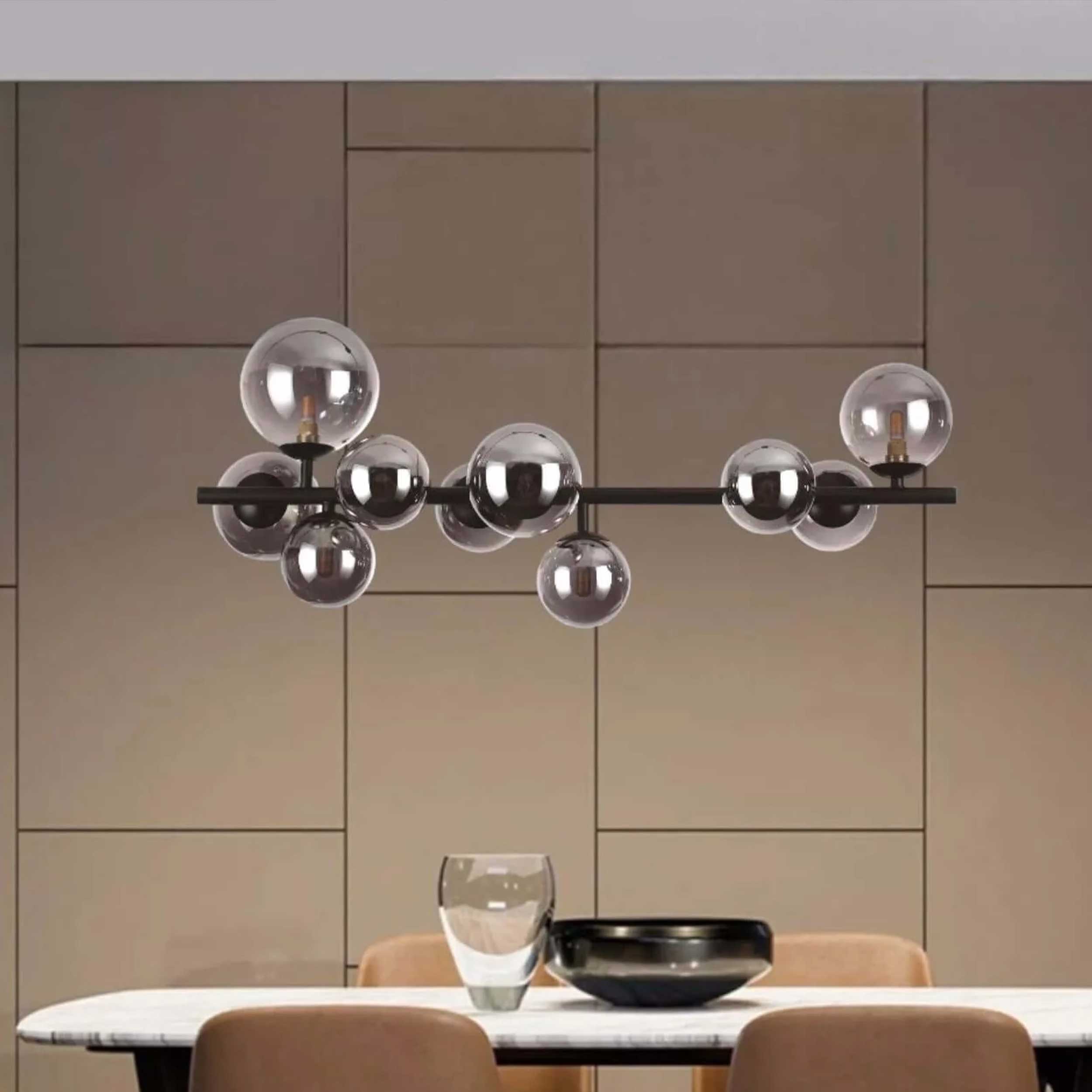 Ideal lux Perlage G9 závěsné lineární svítidlo