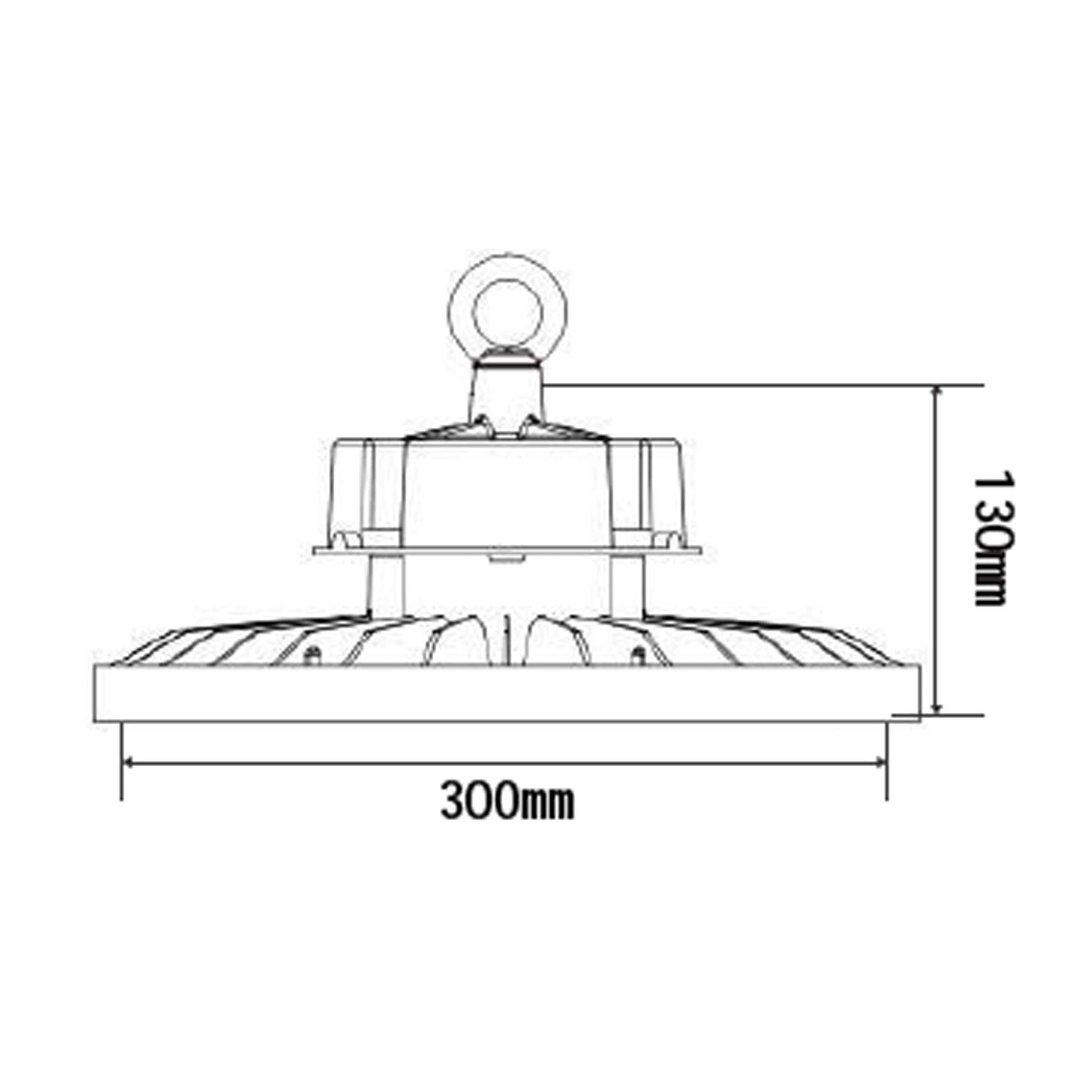 LED UFO industrial pendant light