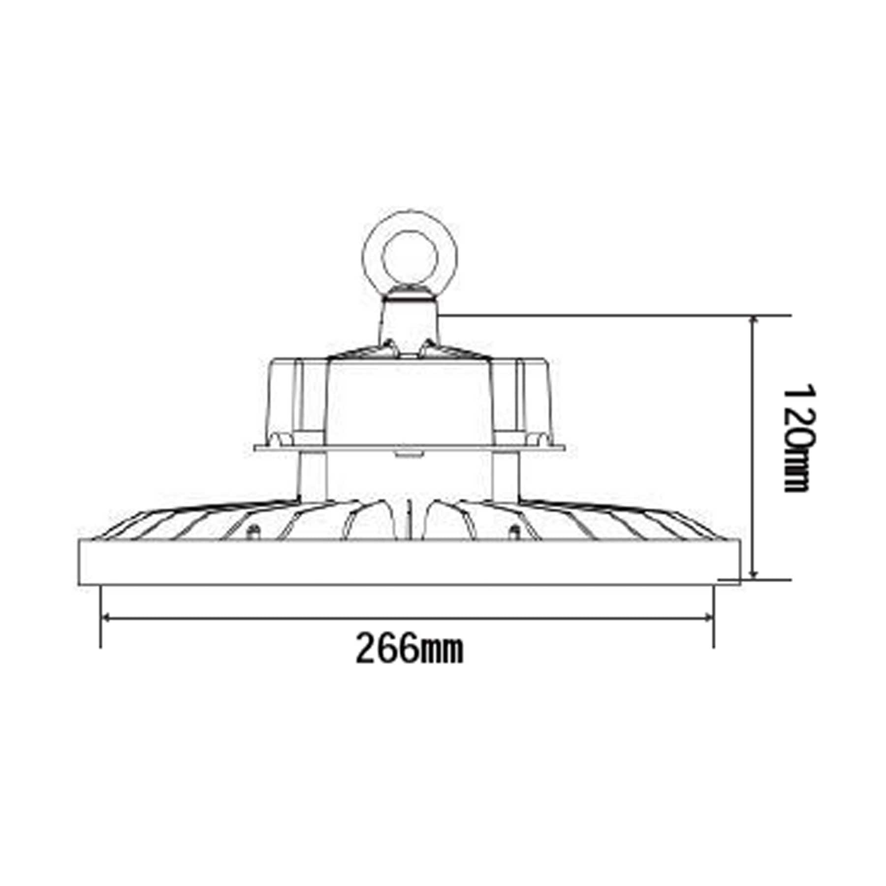 LED UFO industrial pendant light